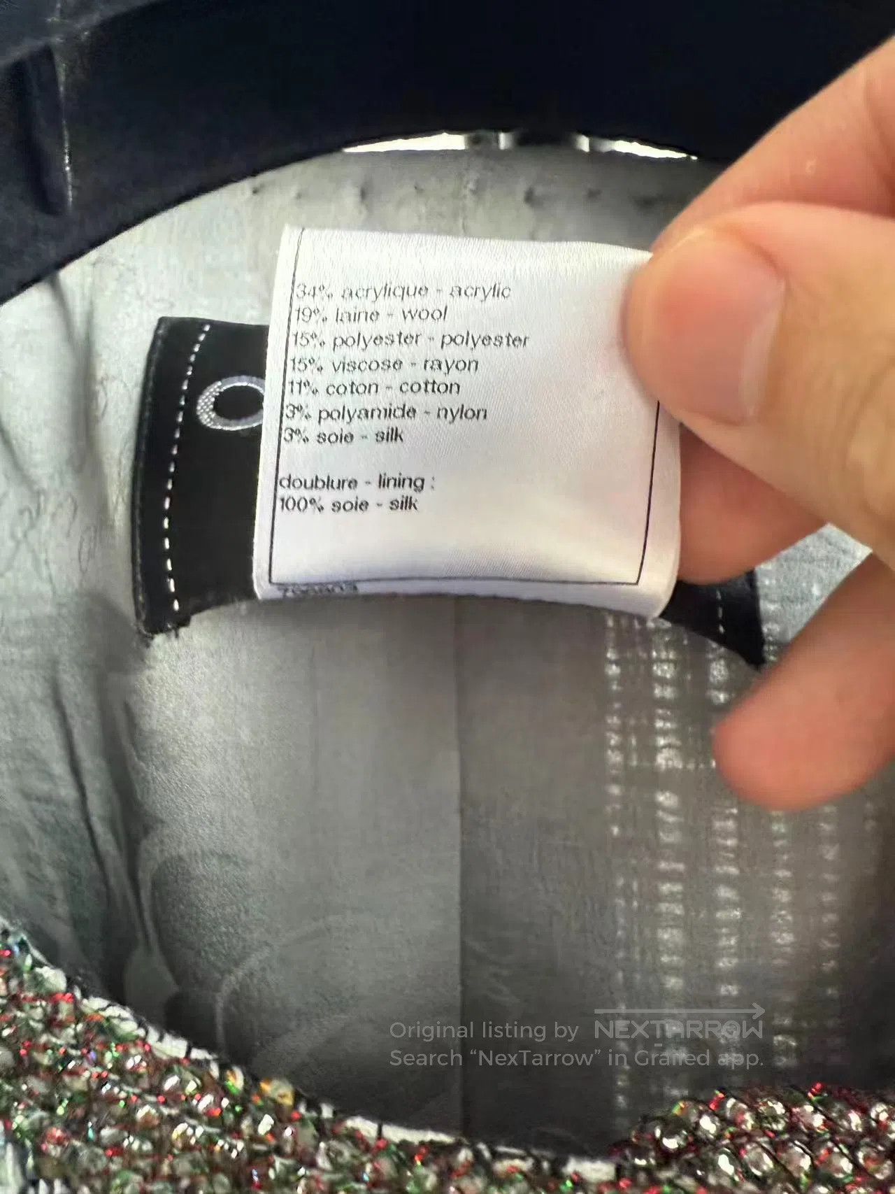 Chanel Chanel Sequin Elaborate Discontinued Jacket| Size XS / US 0-2 / IT 36-38 - 8 Thumbnail