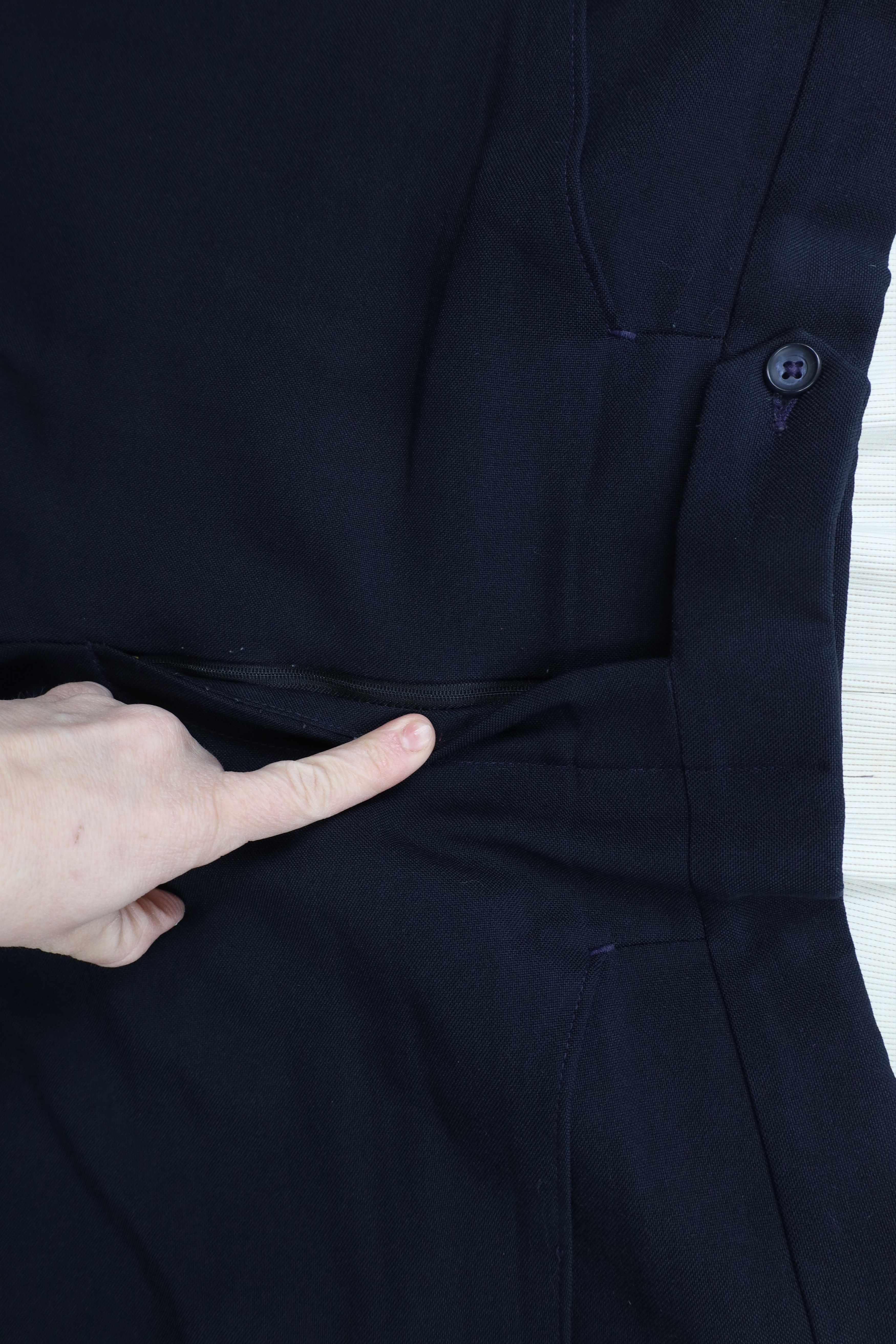 Vintage Vintage 70s Streetwear Knit Flared Wide Leg Chino Pants USA Size US 33 - 6 Thumbnail