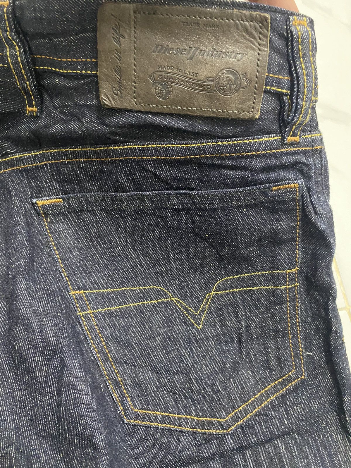 Diesel Diesel Regural Straight Denim Jeans Size US 34 / EU 50 - 9 Thumbnail