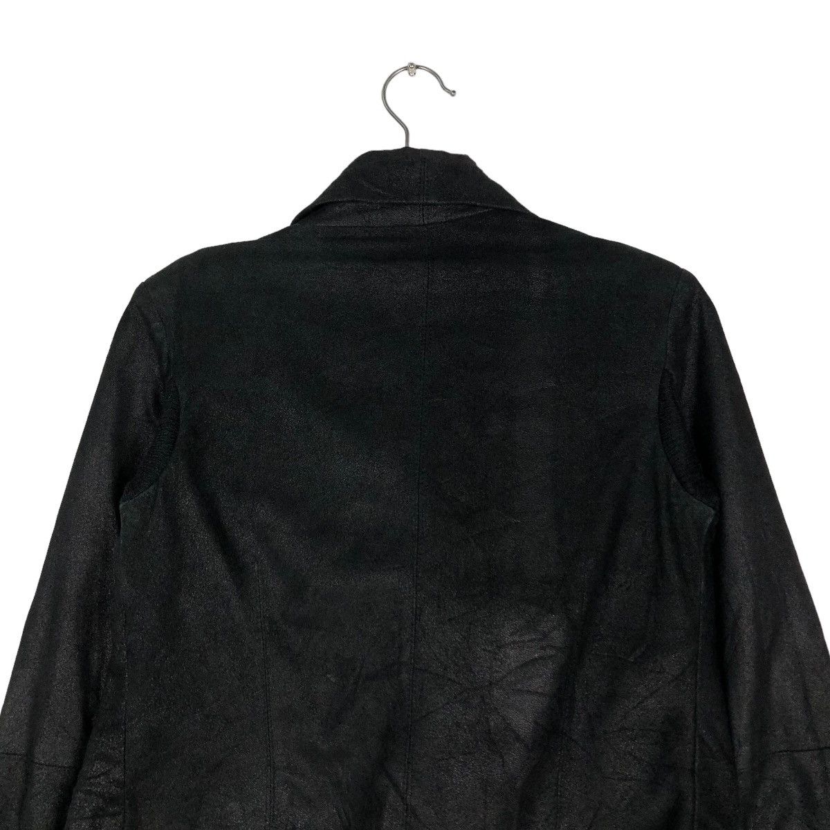 Japanese Brand 🔥Cropped Biker Jacket Bondage Mercuryduo Double Collar Size S / US 4 / IT 40 - 9 Thumbnail