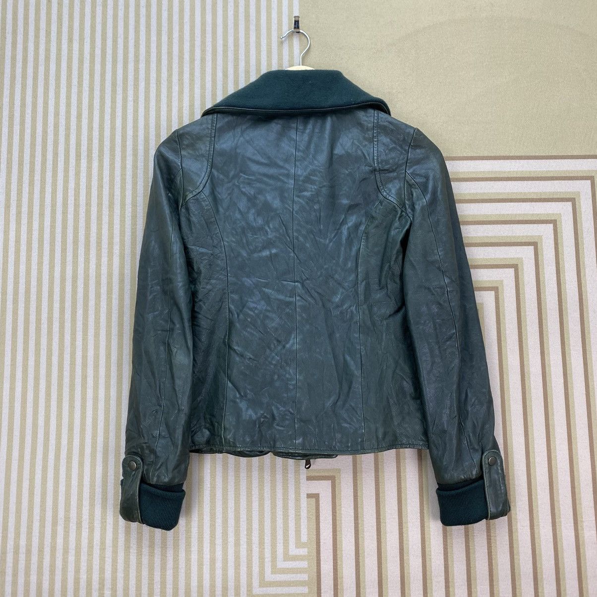 Leather 🫶Japanese Brand Agneau Lamb Skin Jacket Size US S / EU 44-46 / 1 - 2 Thumbnail