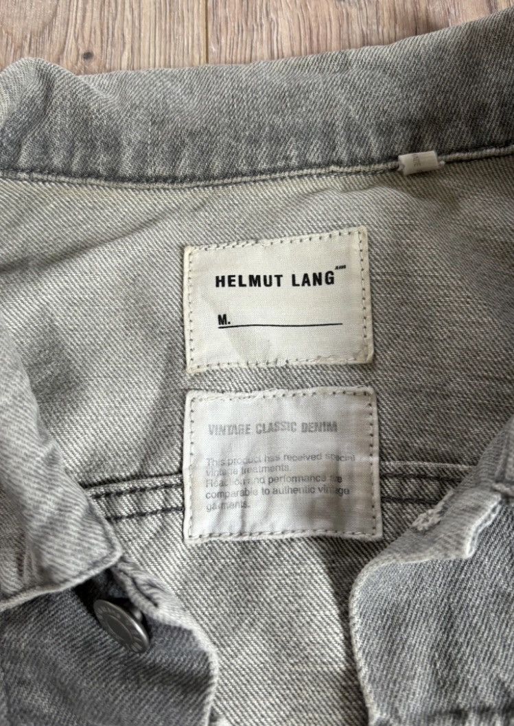 Helmut Lang Helmut Lang Type-1 grey denim jacket Size US L / EU 52-54 / 3 - 2 Thumbnail