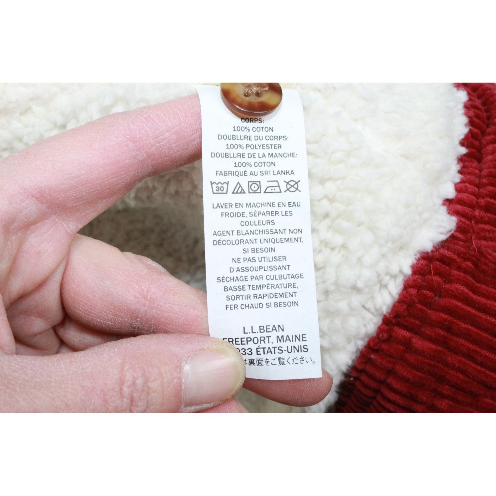 L.L. Bean LL Bean Women's Corduroy Relaxed Shirt Lined Size M / US 6-8 / IT 42-44 - 10 Thumbnail