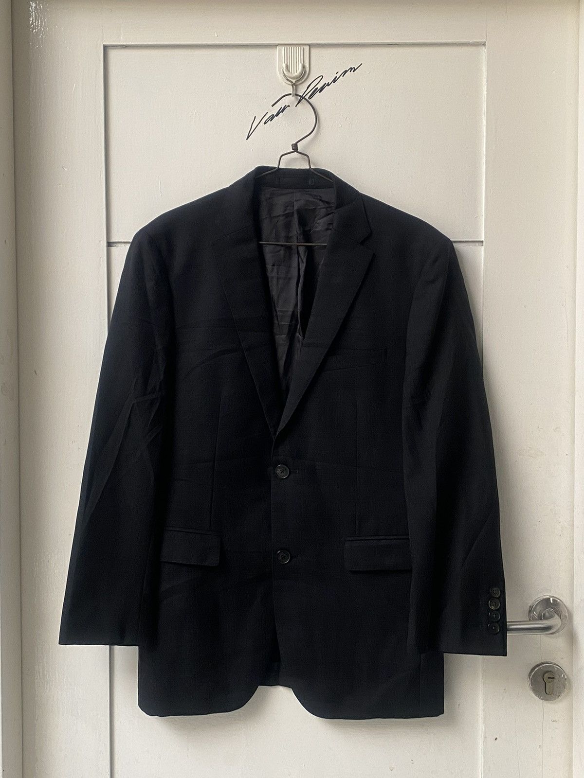 Burberry BURBERRY Black Suit Size 42L - 1 Thumbnail