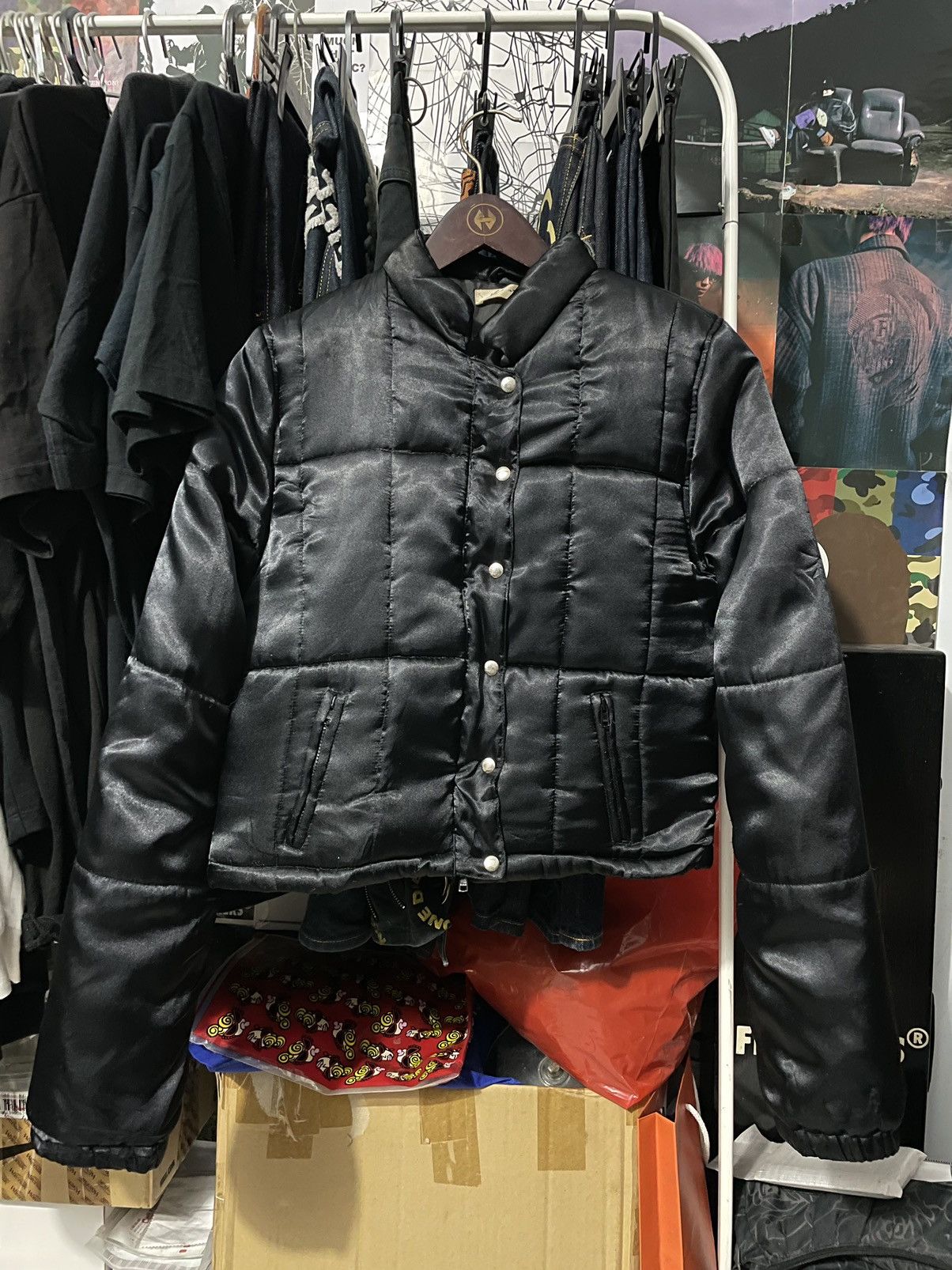 If Six Was Nine × Japanese Brand × Le Grande Bleu (L.G.B.) Yoko ita Puffer (Rick Owens Vibe) Size US M / EU 48-50 / 2 - 2 Thumbnail