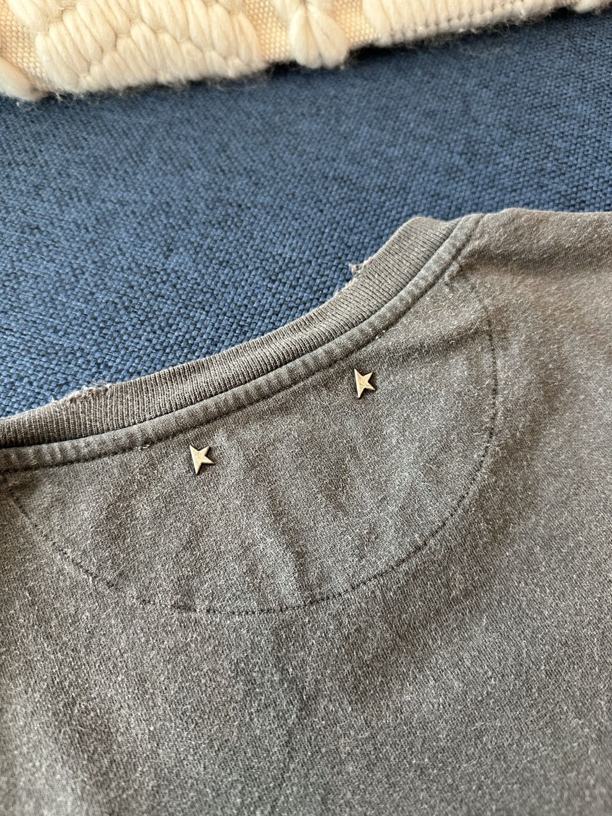 Golden Goose Golden Goose Men’s olive green T-shirt with Golden lettering Size US M / EU 48-50 / 2 - 7 Thumbnail