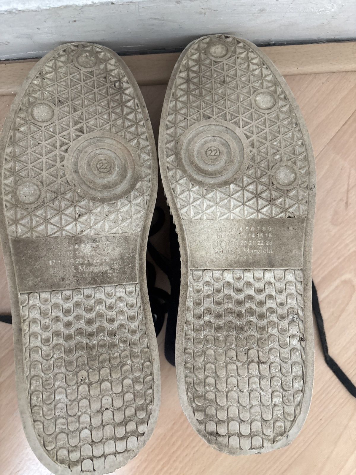 Maison Margiela Mason Margiela M22 Canvas High Top Sneakers Size US 10 / EU 43 - 8 Thumbnail