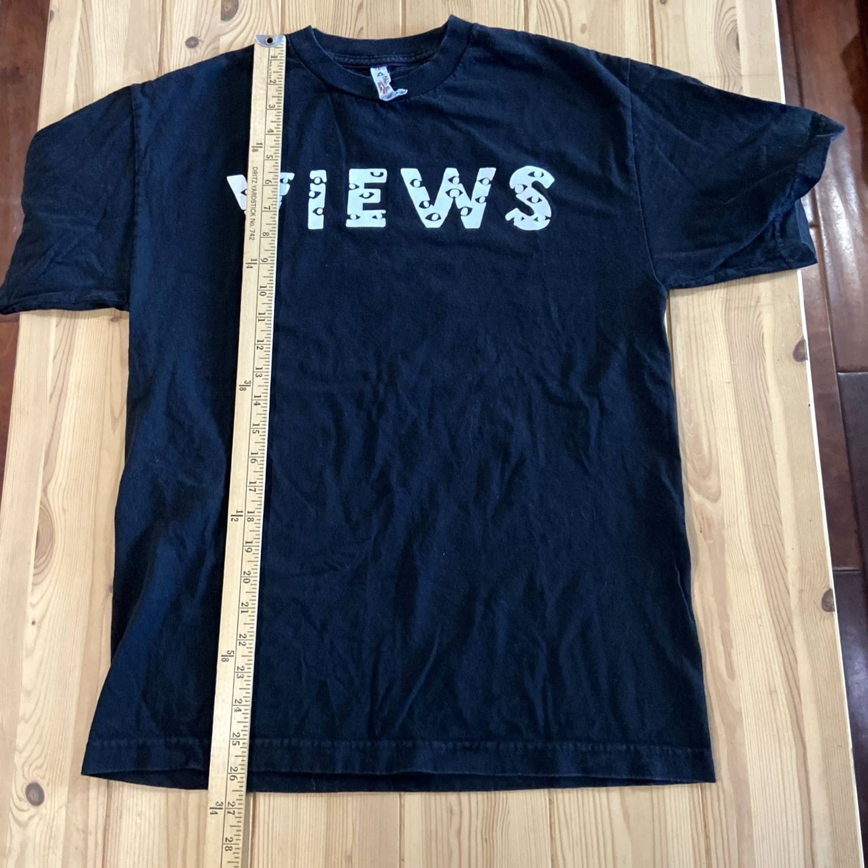 3sixteen DRAKE VIEWS SUMMER SIXTEEN TOUR BLACK GRAPHIC TEE UNISEX SIZE M Size US M / EU 48-50 / 2 - 4 Thumbnail