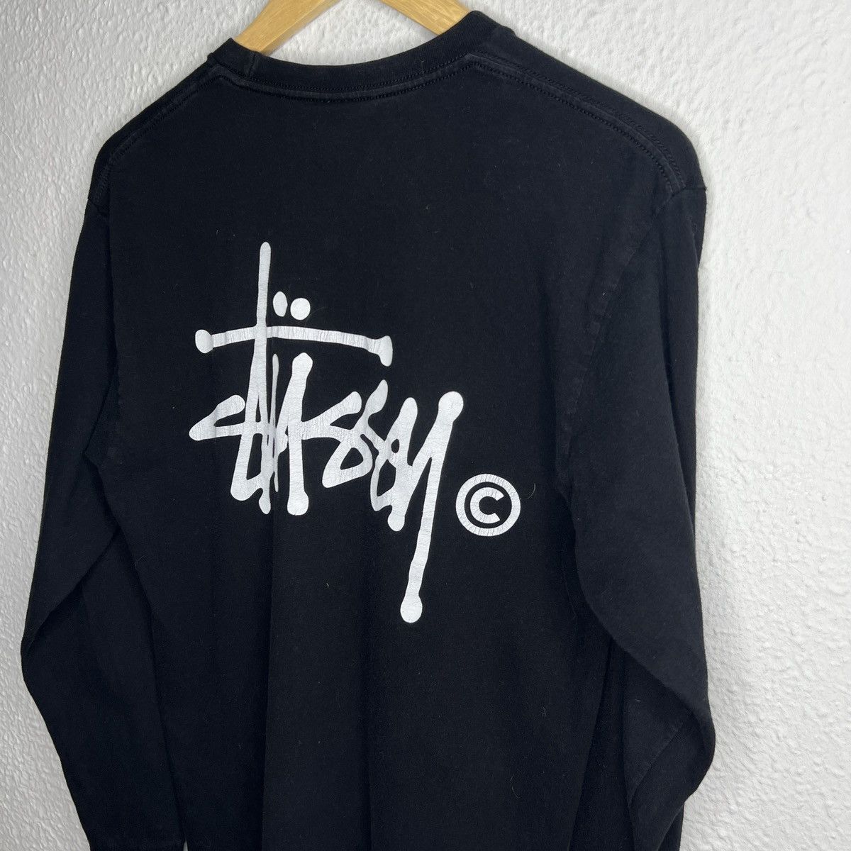 Stussy Crazy Vintage Y2K Stussy Long Sleeve T Shirt Spell Out Cyber Size US M / EU 48-50 / 2 - 9 Thumbnail