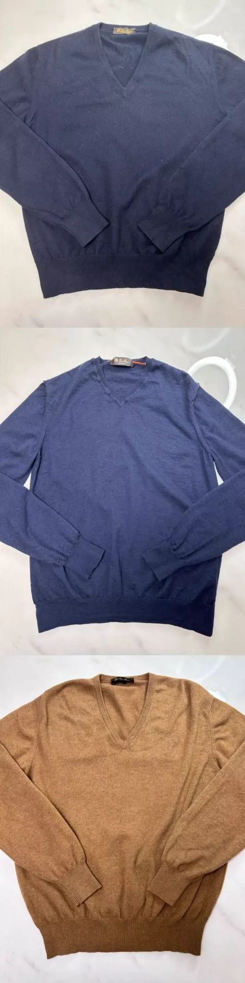 Loro Piana LORO PIANA Thickened cashmere sweater Size US M / EU 48-50 / 2 - 2 Thumbnail