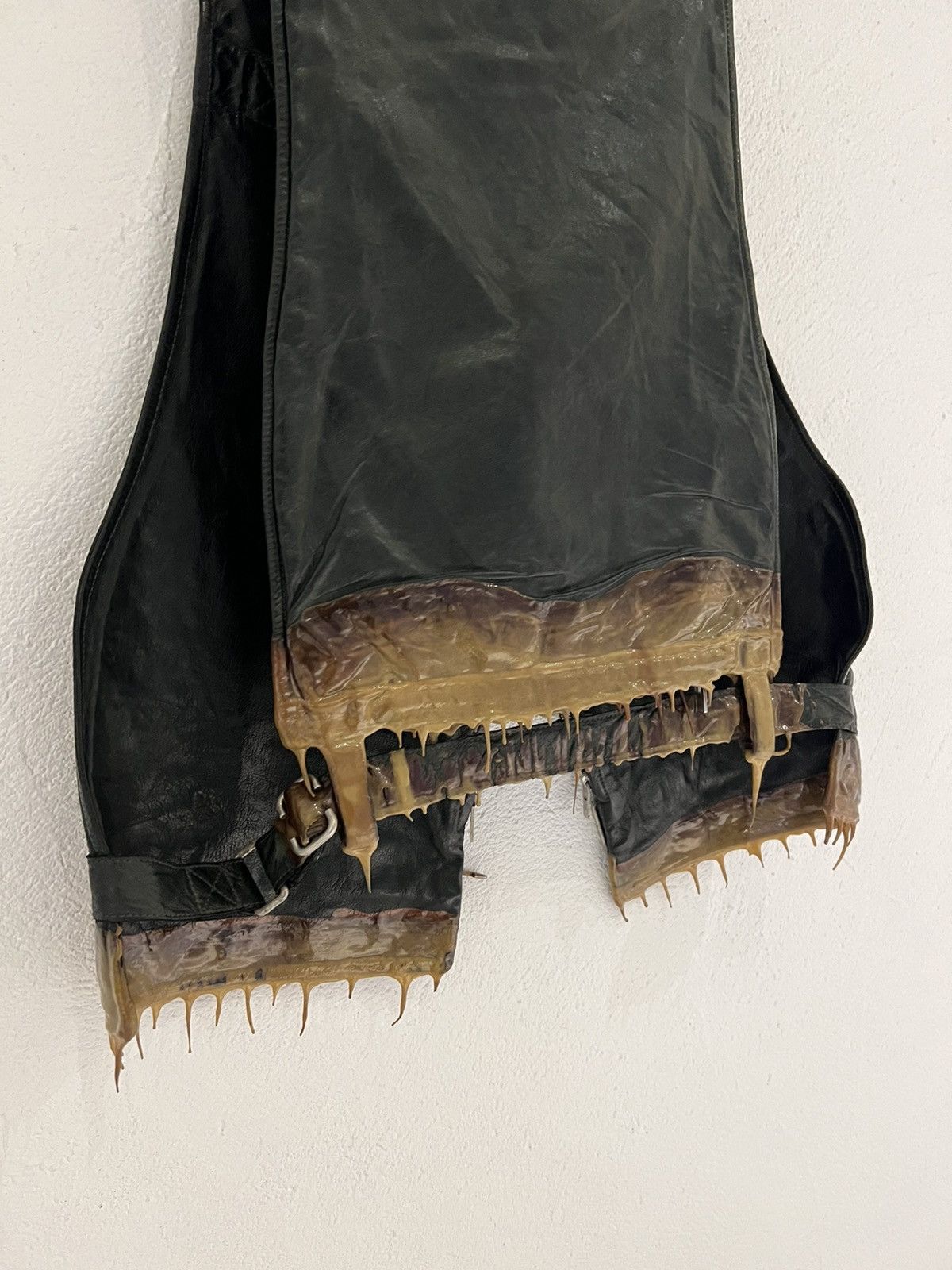 Carol Christian Poell carol christian poell dyed kangaroo drip rubbered vest Size US S / EU 44-46 / 1 - 19 Thumbnail