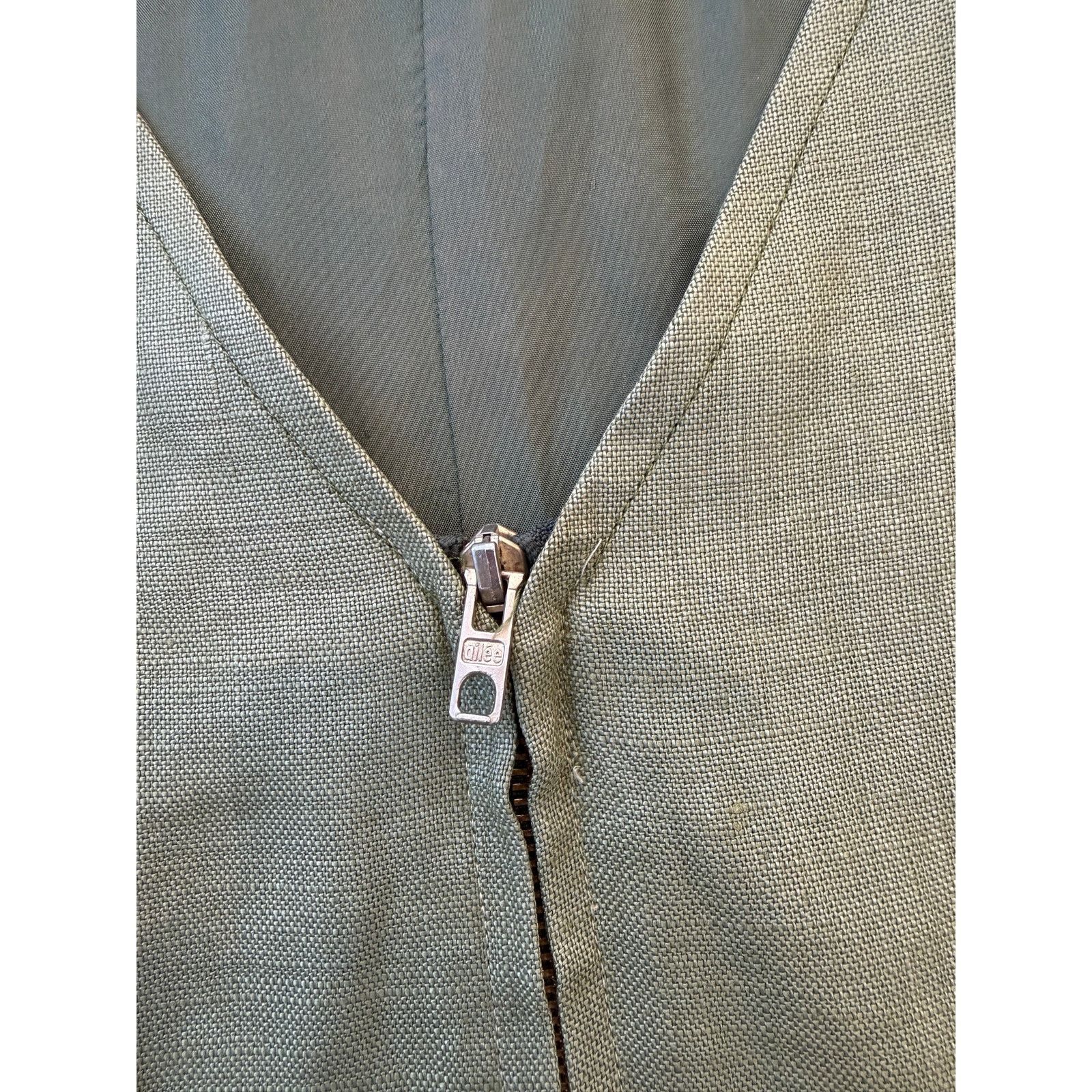 Saint Laurent Paris Saint Laurent Paris Vintage Green Dress Size M / US 6-8 / IT 42-44 - 4 Thumbnail