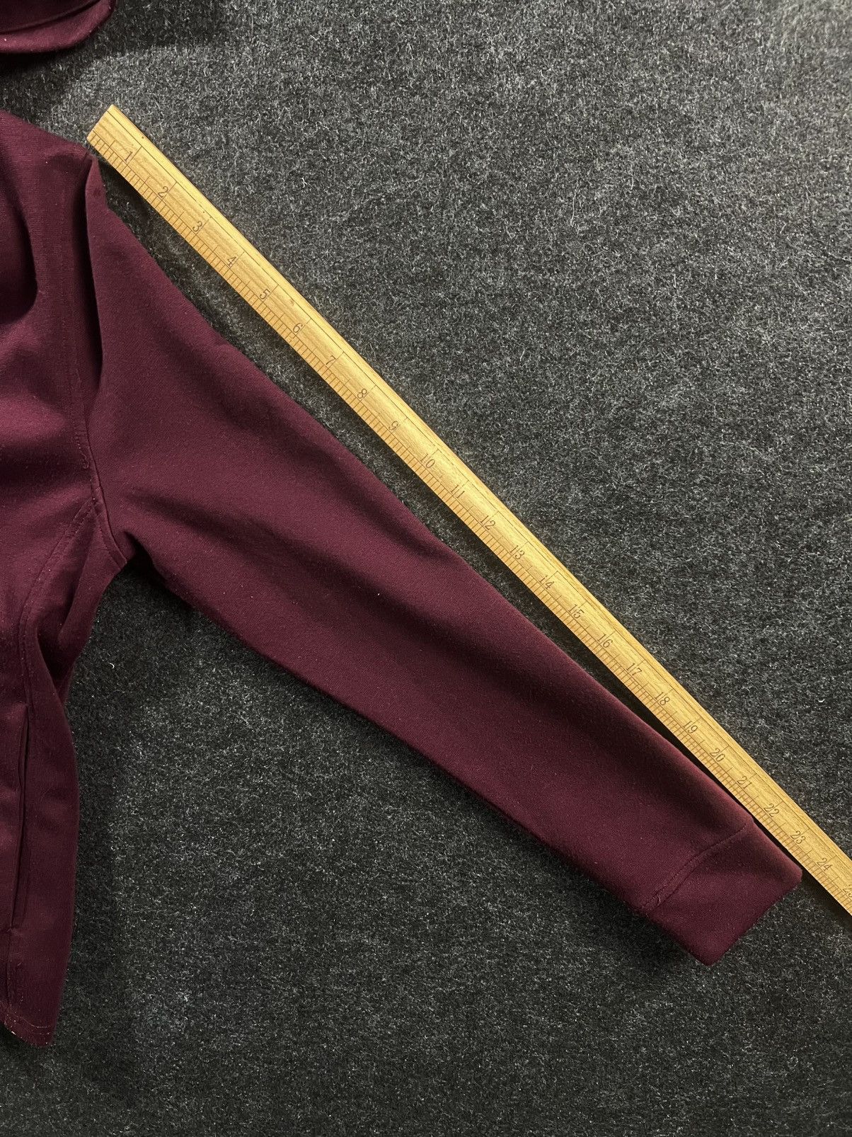 Morgan Homme Morgan Maroon Asymmetrical Hoodie Morgan De Toi Rare Size US S / EU 44-46 / 1 - 7 Thumbnail
