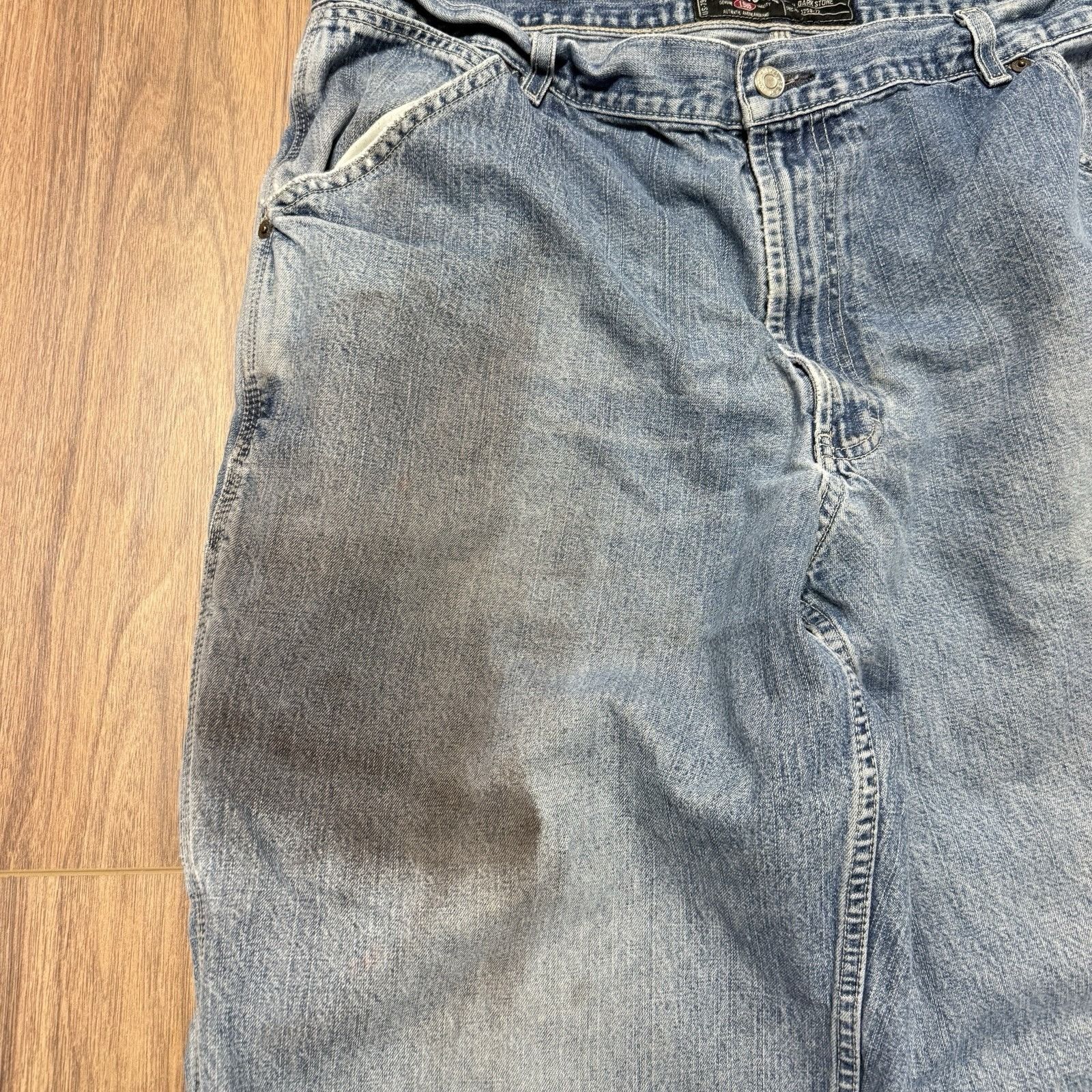 Structure Vintage Structure Carpenter Jeans Mens 38x32 Blue Y2K Baggy Size US 38 / EU 54 - 3 Thumbnail