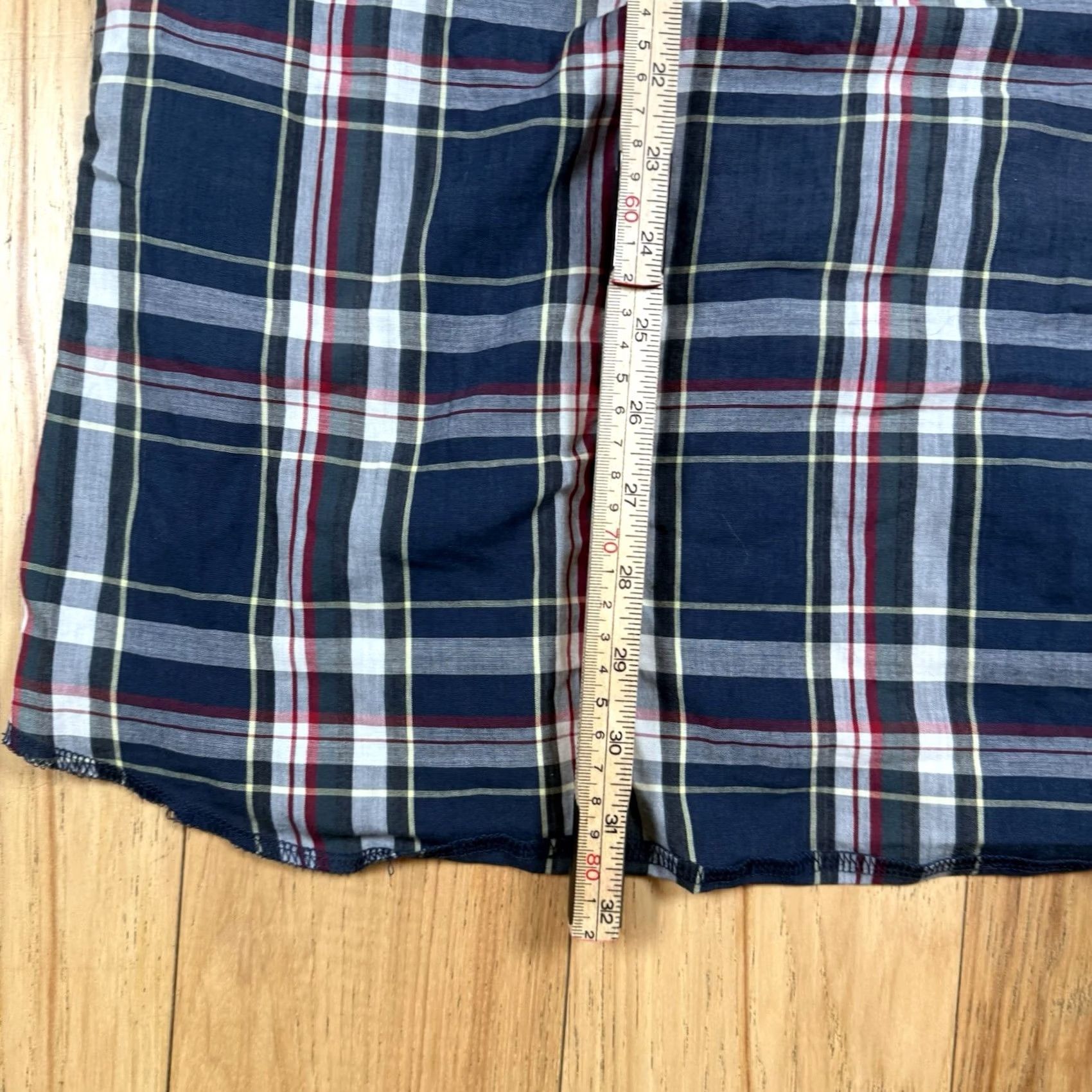 Wrangler VINTAGE Wrangler Plaid Pearl Snap Shirt XL Mens Blue Western Cowboy Rodeo Button-Up Size US XL / EU 56 / 4 - 7 Thumbnail