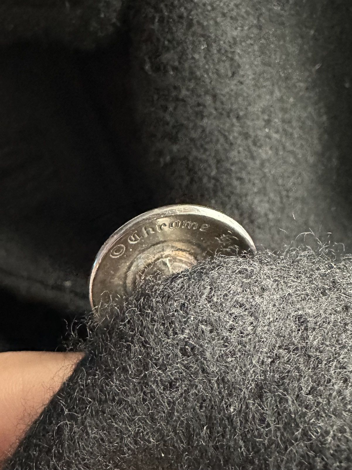 Chrome Hearts RARE Chrome Hearts Cashmere Cloak w Patches Down the Spine Size US S / EU 44-46 / 1 - 17 Thumbnail