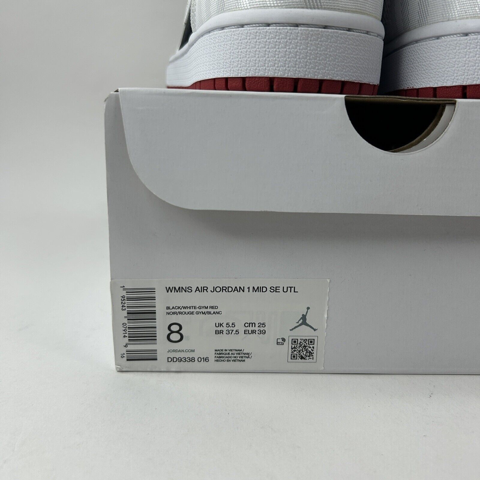 Nike Nike Air Jordan 1 Mid SE WMNS “Utility/Black Gym Red” 2024 Size US 8 / IT 38 - 5 Thumbnail