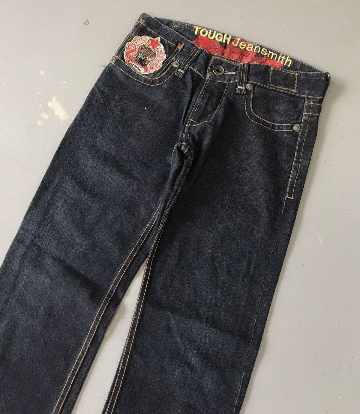 Coogi Vintage tough smith jeans embroidered denim Size US 29 - 3 Thumbnail