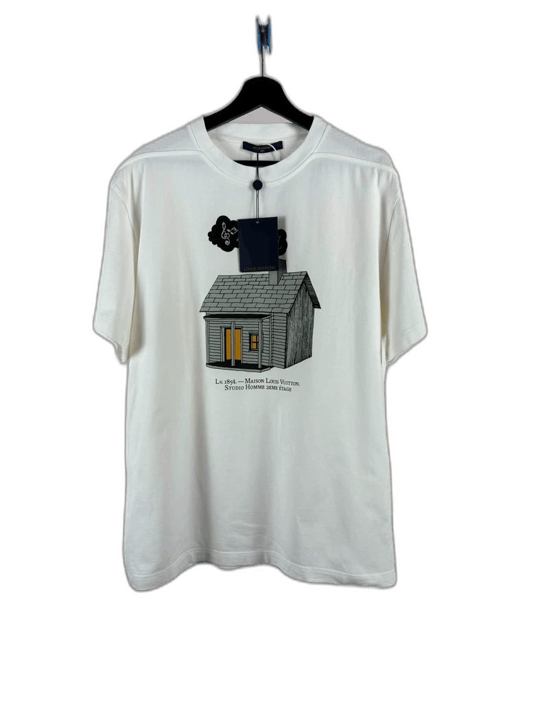 Louis Vuitton Louis Vuitton Short Sleeve Graphic T-Shirt Size US XL / EU 56 / 4 - 1 Thumbnail