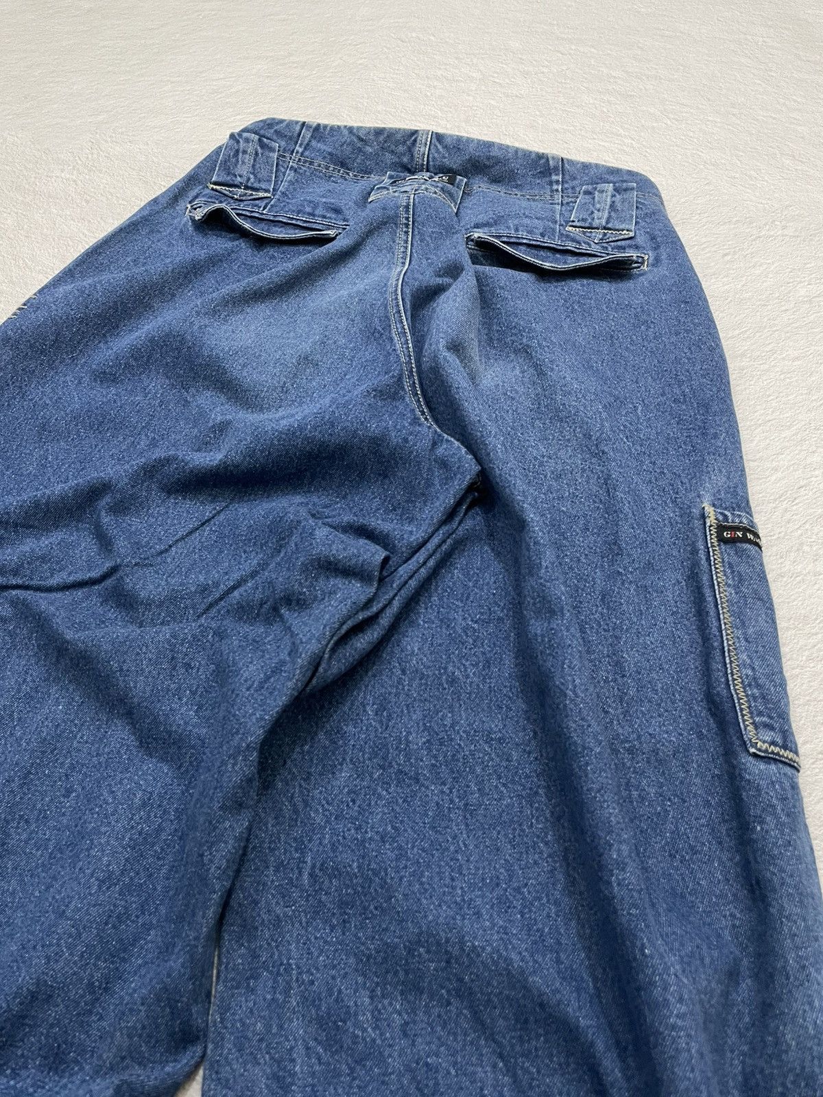 Hysteric Glamour 2000s Blue Denim Distressed Y2K Size US 29 - 6 Thumbnail