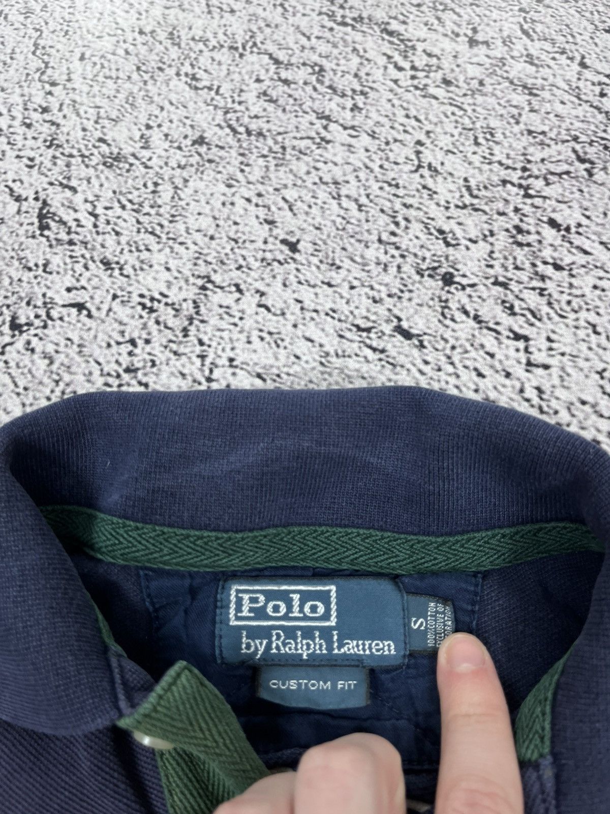 Ralph Lauren Polo Ralph Lauren Faded Logo Polo Chief Keef Style Size S Size US S / EU 44-46 / 1 - 6 Thumbnail
