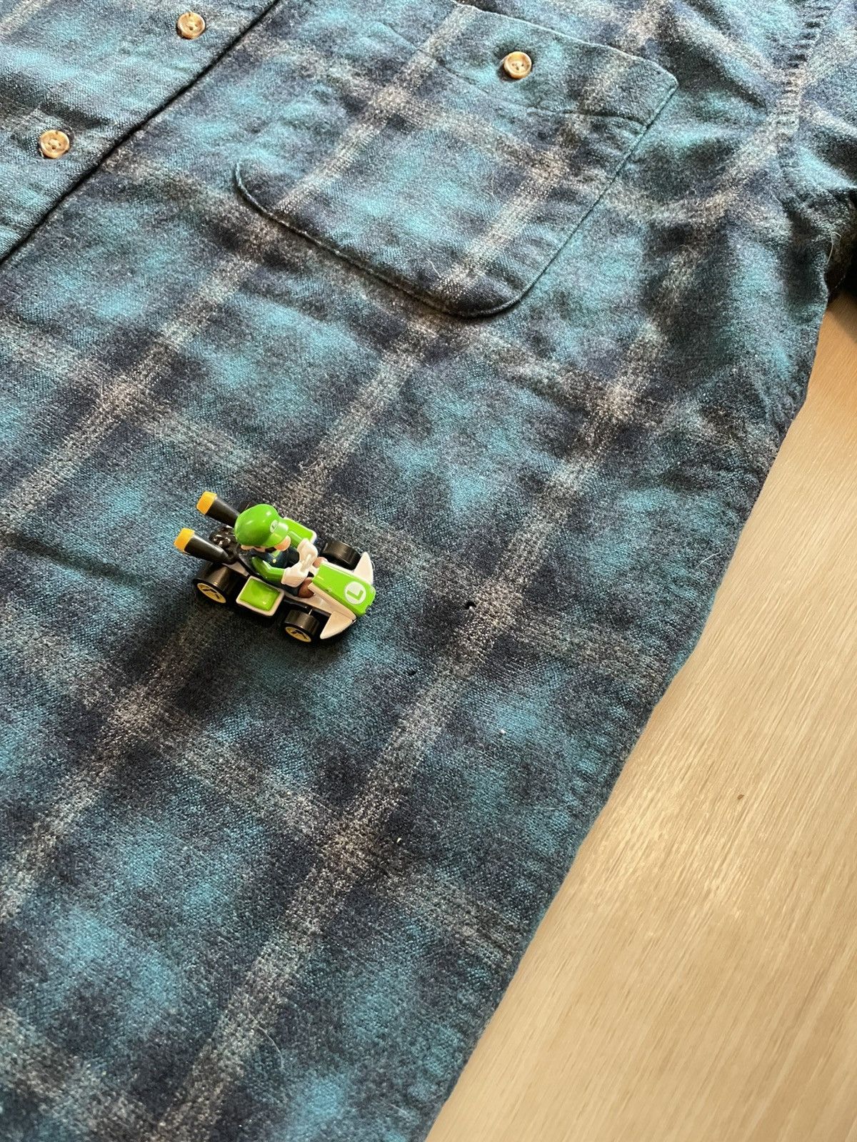 Pendleton × Vintage Vintage Pendleton Trail Plaid Elbow Patch Wool Sz Large Size US L / EU 52-54 / 3 - 5 Thumbnail