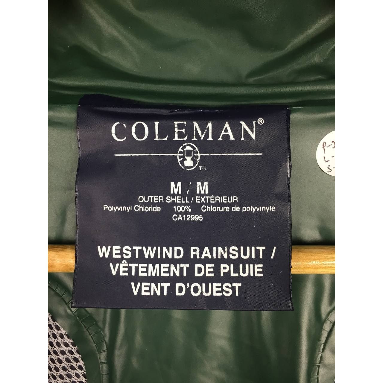 Coleman × Vintage Vtg Coleman Outdoor Westwind Rainsuit Windbreaker Jacket Size US M / EU 48-50 / 2 - 8 Thumbnail