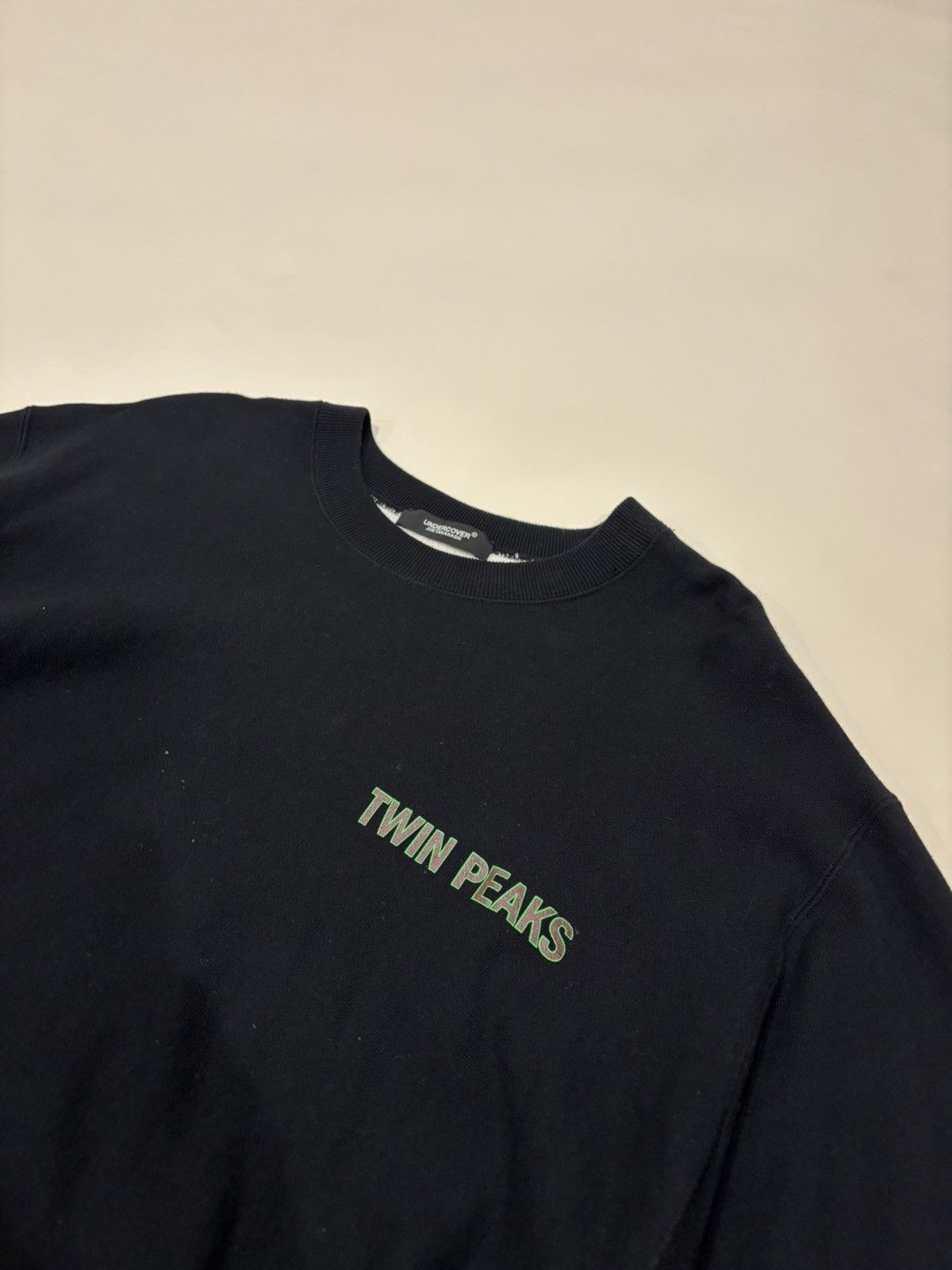 Undercover Undercover Jun Takahashi x Twin Peaks 24AW Crewneck Black Size US M / EU 48-50 / 2 - 7 Thumbnail