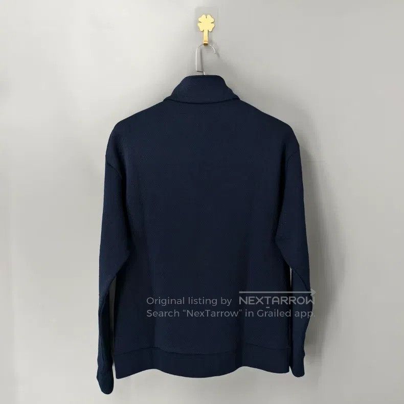Louis Vuitton Louis Vuitton Dark blue embossed full logo jacket Size US M / EU 48-50 / 2 - 3 Thumbnail