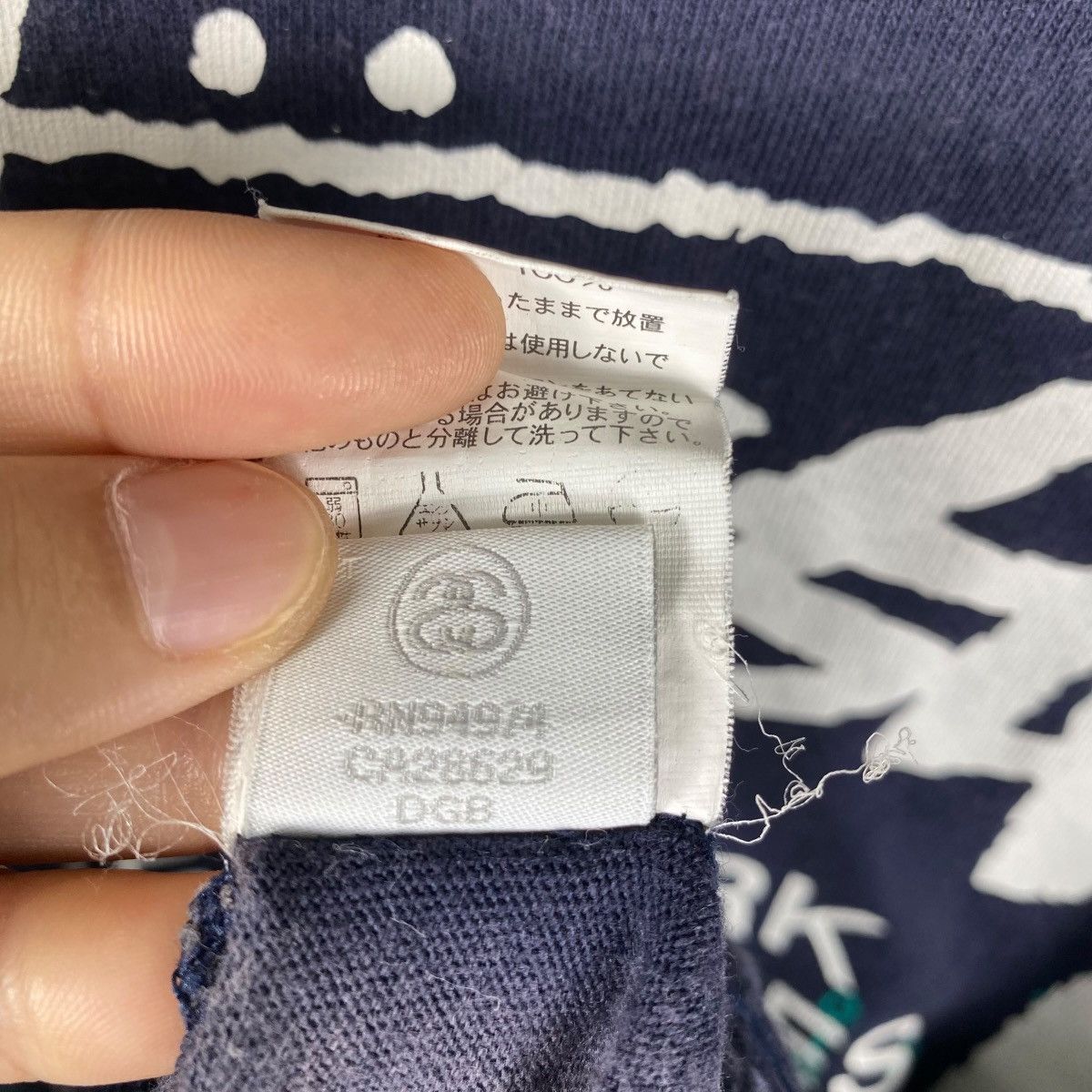 Stussy Vintage STUSSY Worldwide Graphic Sunfaded Tee Shirt Small Size US S / EU 44-46 / 1 - 10 Thumbnail