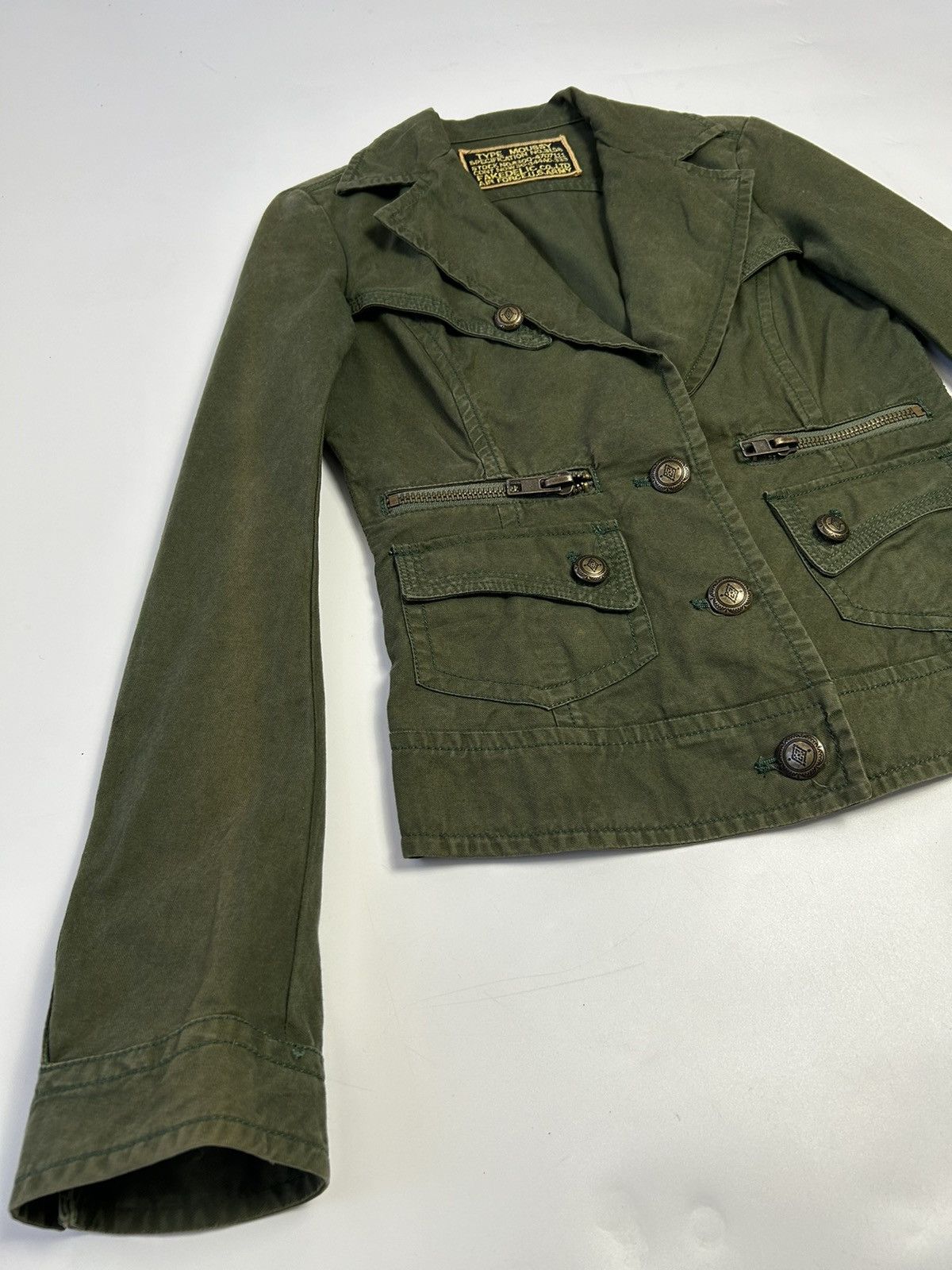 MOUSSY FAKEDELIC CO.LTD AIR FORCE.U.S ARMY LIGHT JACKET Size ONE SIZE - 2 Thumbnail