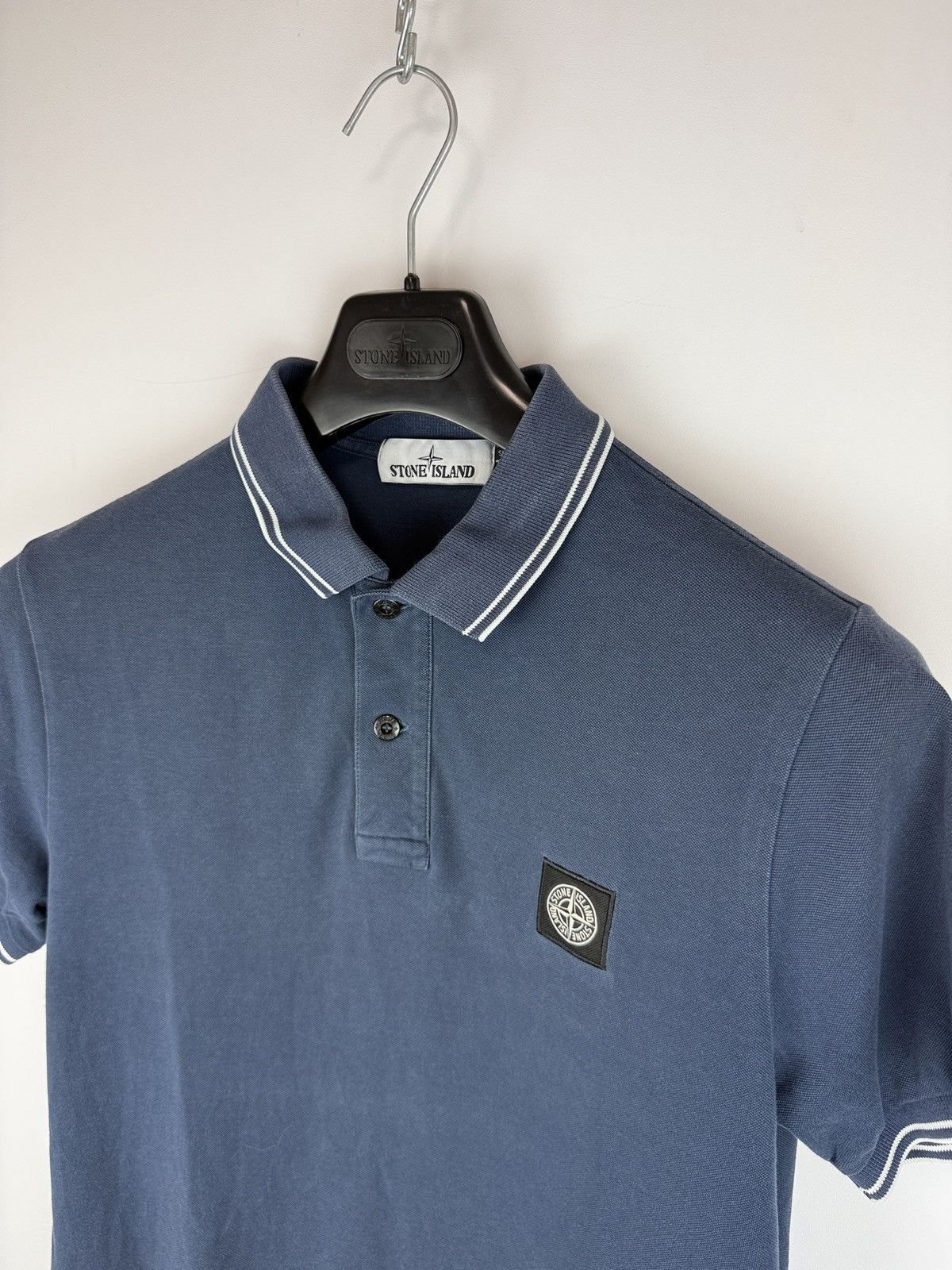 Stone Island Blue Stone Island polo Size US L / EU 52-54 / 3 - 2 Thumbnail