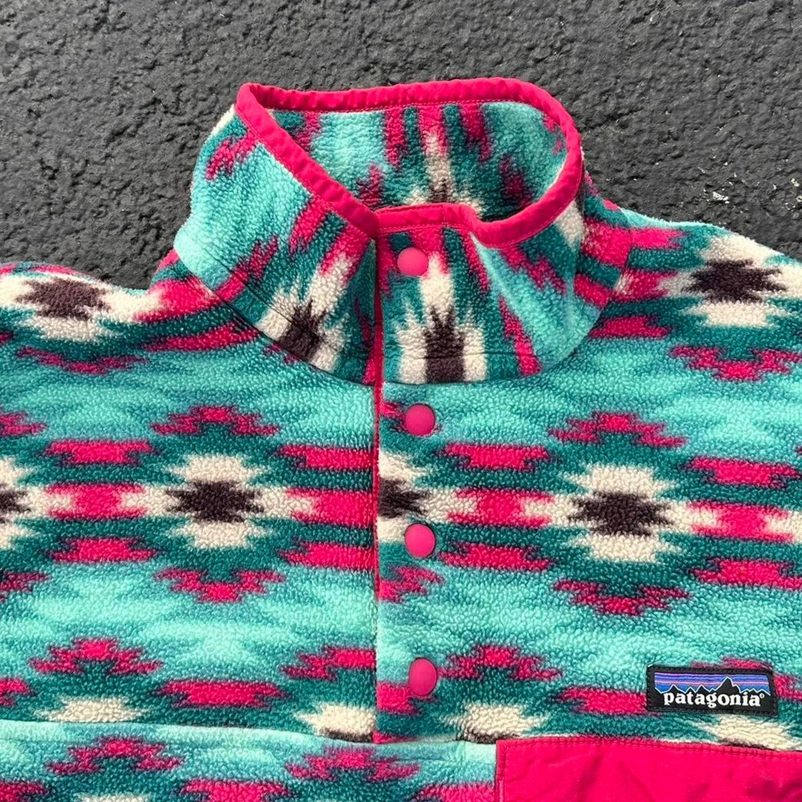 Patagonia × Vintage Vintage Y2K Patagonia Synchilla Fleece Pullover Sweatshirt Size US S / EU 44-46 / 1 - 6 Thumbnail