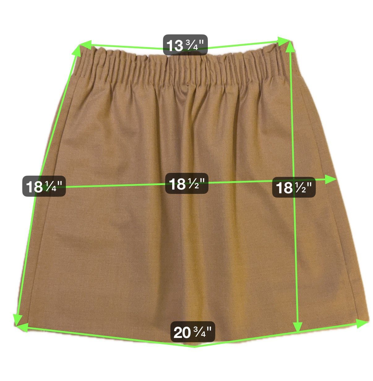 J.Crew J.Crew Women Beige Wool Blend Sidewalk Pull On Mini Skirt Size 27" / US 4 / IT 40 - 9 Thumbnail