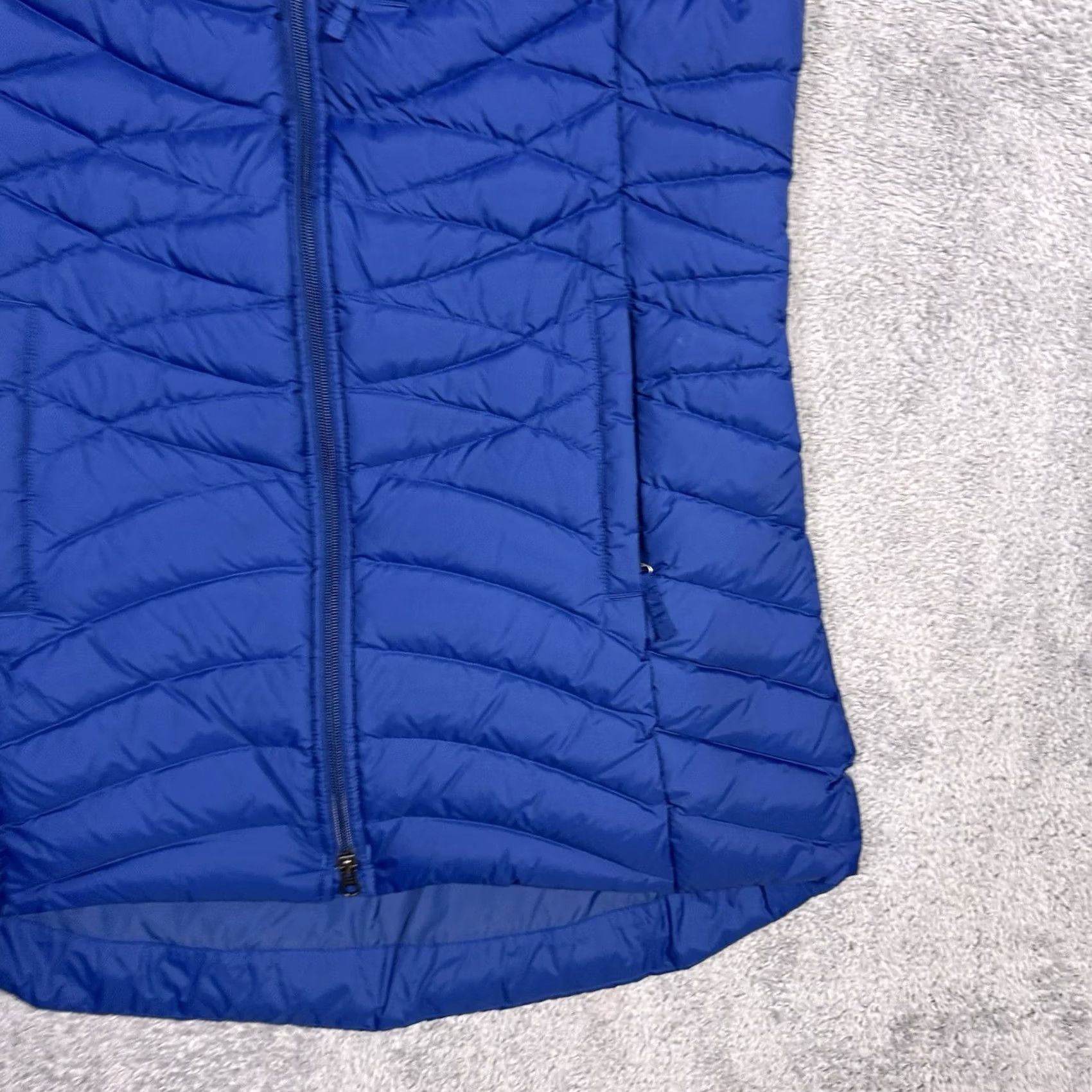 Duluth Trading Company Duluth Trading Vest Women L Down Quilted Puffer Long Cordura Fall Winter Blue Zip【】 Size L / US 10 / IT 46 - 3 Thumbnail
