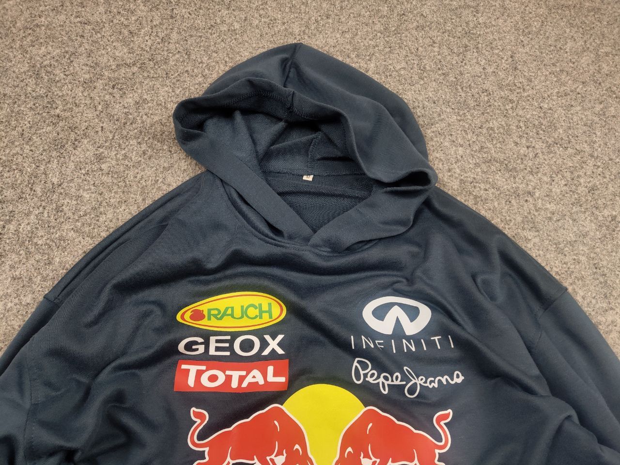 Red Bull Racing Red Bull All Logo Vintage Blue Hoodie Size US M / EU 48-50 / 2 - 1 Thumbnail