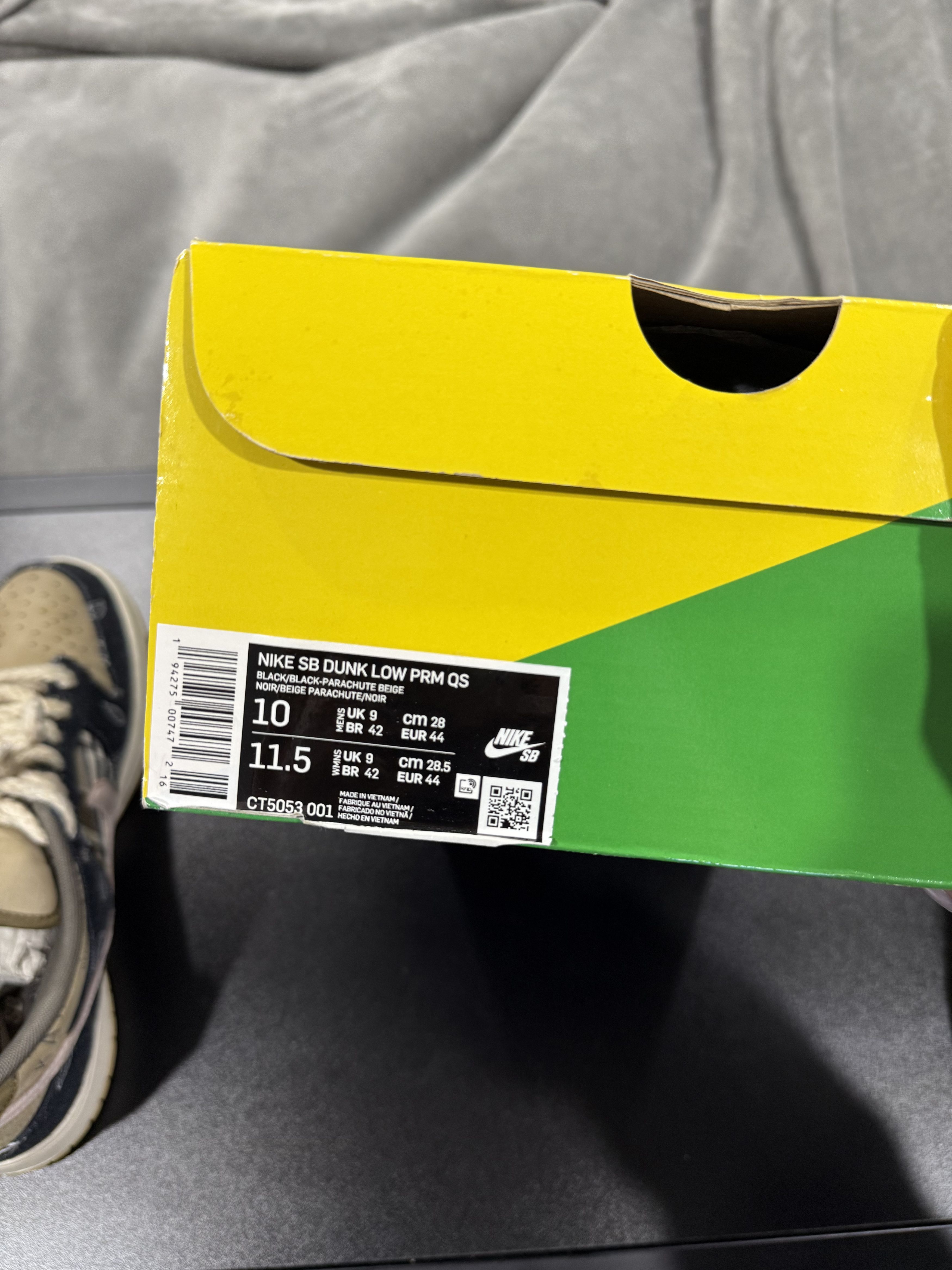 Nike × Travis Scott Nike SB Dunk Low Size US 10 / EU 43 - 5 Thumbnail