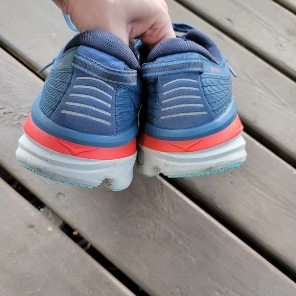 Hoka Hoka One One Bondi 7 Real Teal/Outer Space Running Sneaker Size US 11.5 / EU 44-45 - 5 Thumbnail