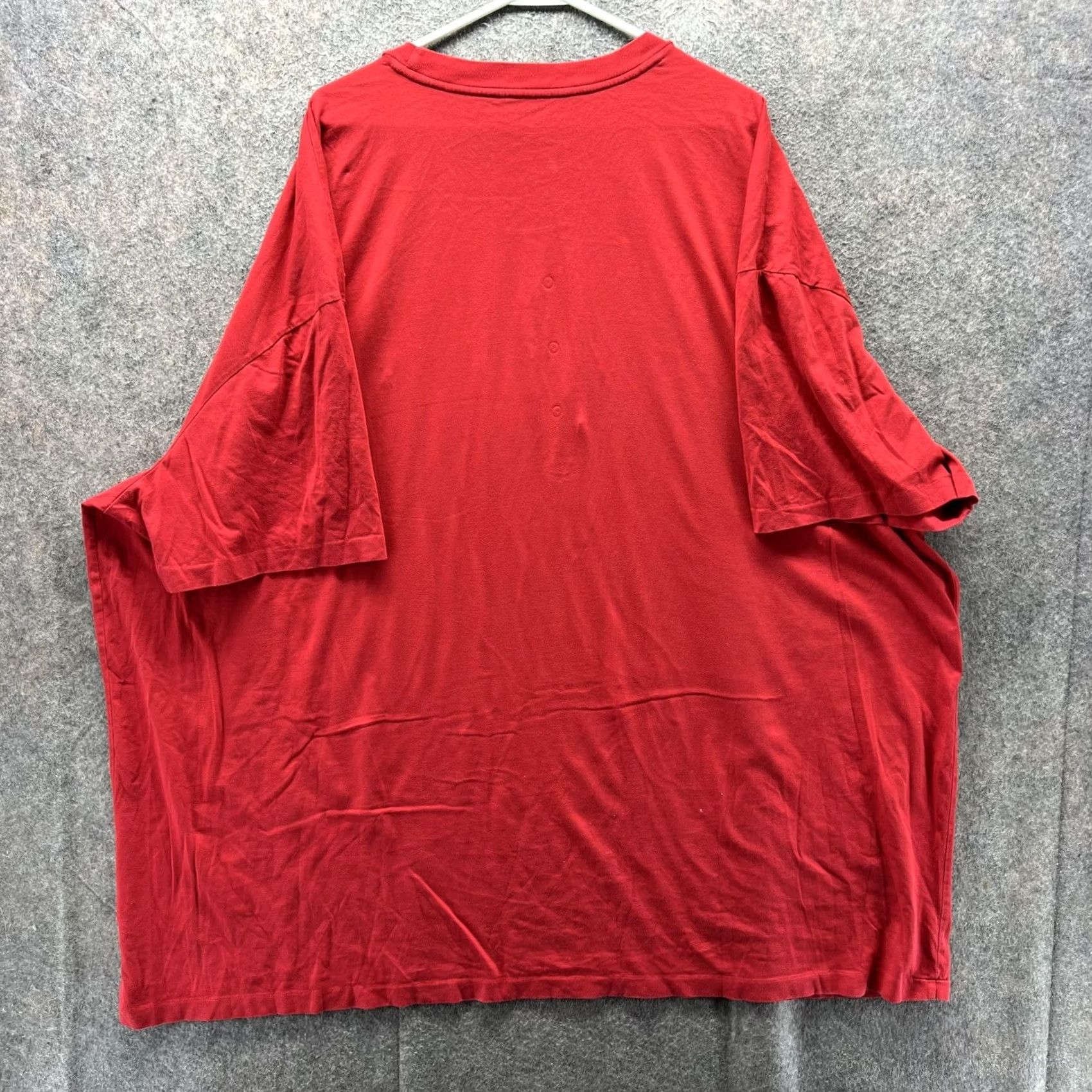 Polo Ralph Lauren Polo Ralph Lauren Shirt Mens 4XB Red Crewneck Pony Logo Tee T‑Shirt Big & Tall Size US XXL / EU 58 / 5 - 2 Thumbnail