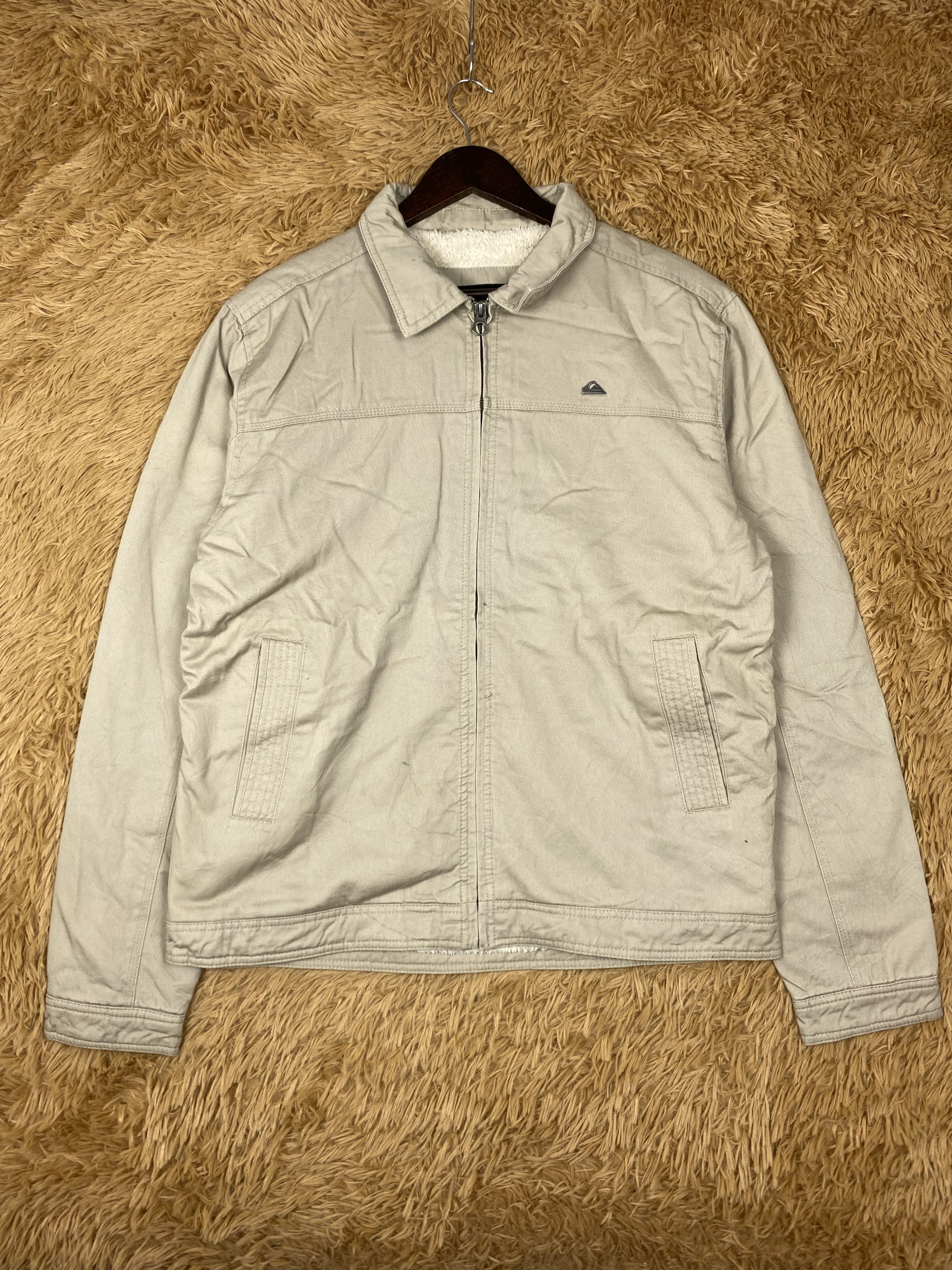 Quiksilver Vintage Quiksilver Fleece Lining Jacket DJ0419 Size US L / EU 52-54 / 3 - 1 Thumbnail