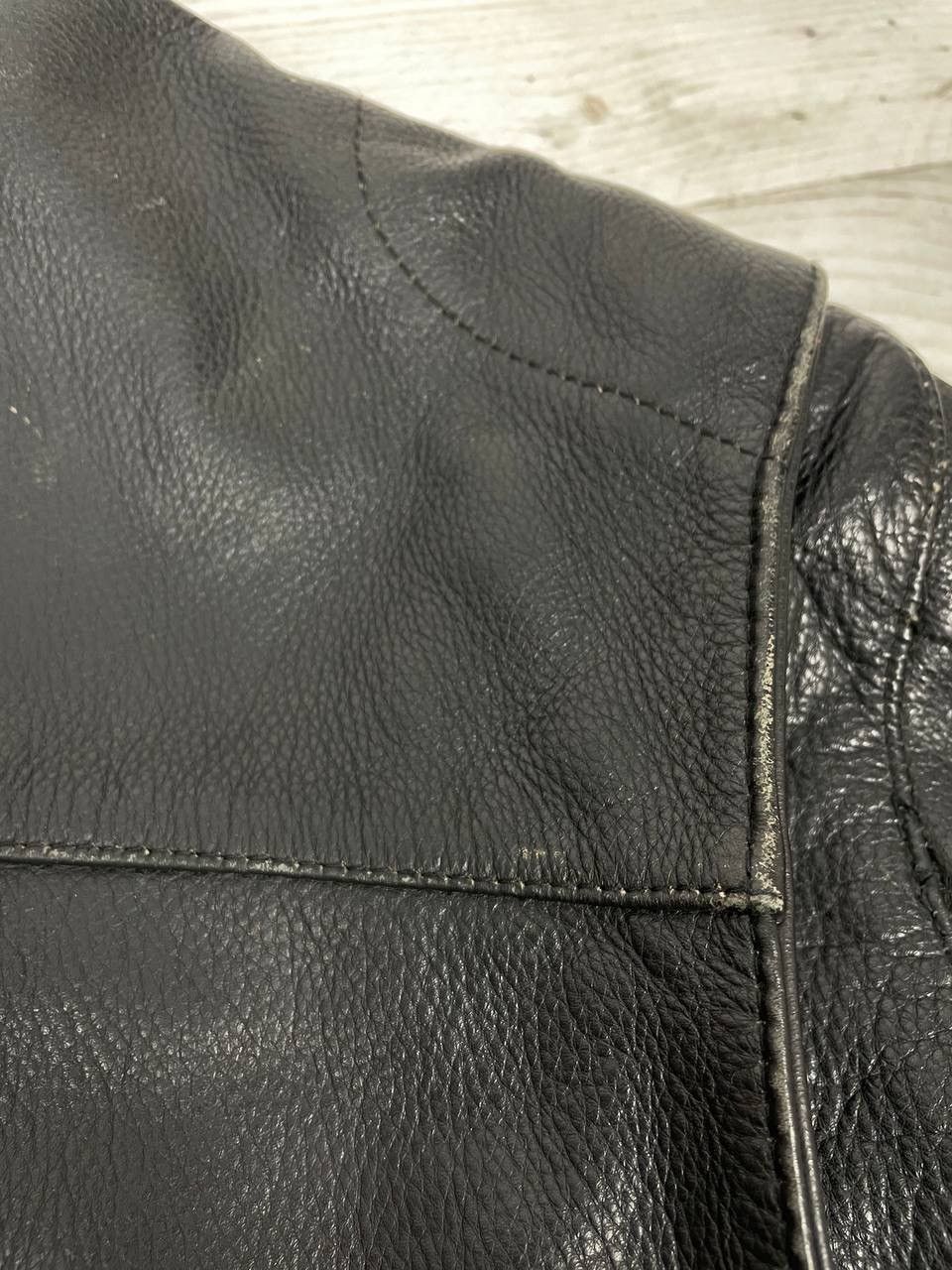 Harley Davidson Vintage Harley Davidson Motorcycle Leather Jacket Biker 90s Size US XXL / EU 58 / 5 - 11 Thumbnail