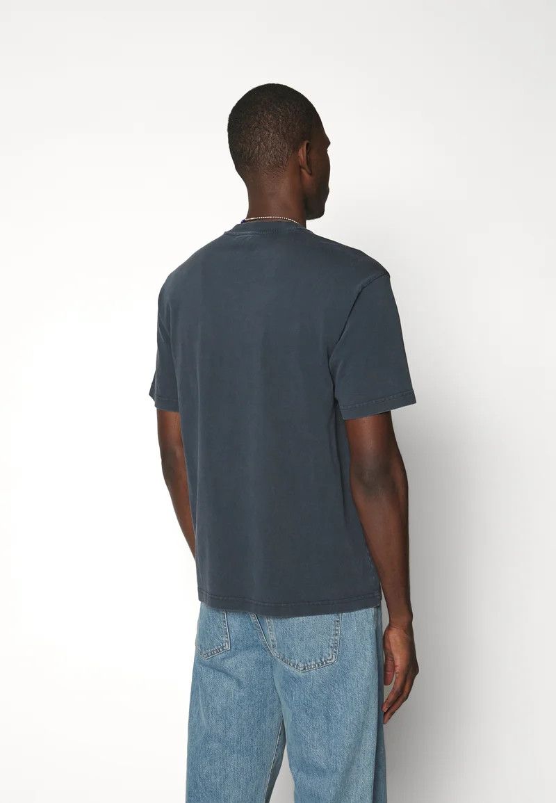 Missoni o1y0225 Logo Crewneck T-Shirt in Dark Blue Size US XS / EU 42 / 0 - 5 Thumbnail