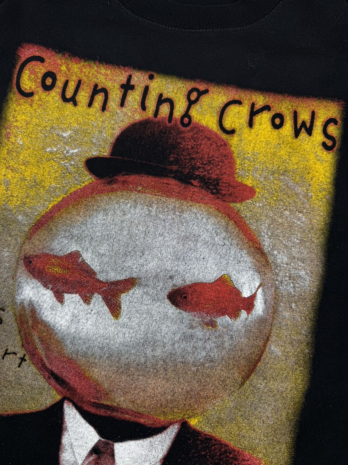 Band Tees × Vintage Vintage 90s Counting Crows this desert life tour graphic tee Size US XL / EU 56 / 4 - 9 Thumbnail