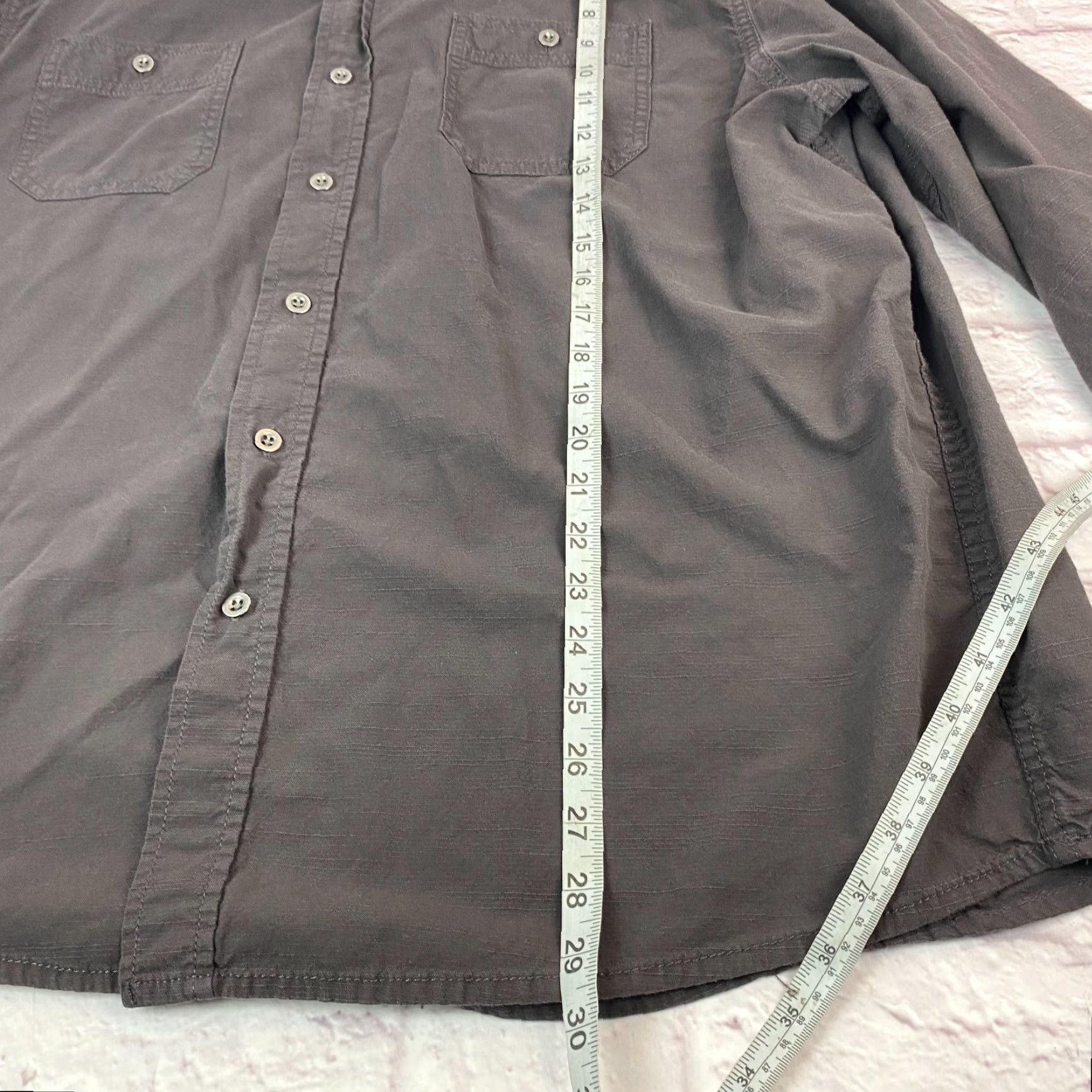Wrangler VINTAGE Wrangler Mens Button-Up Shirt 2XL Long Sleeve 100% Cotton Brown Cowboy Western 2XL Button-Up Mens Shirt Size US XXL / EU 58 / 5 - 7 Thumbnail