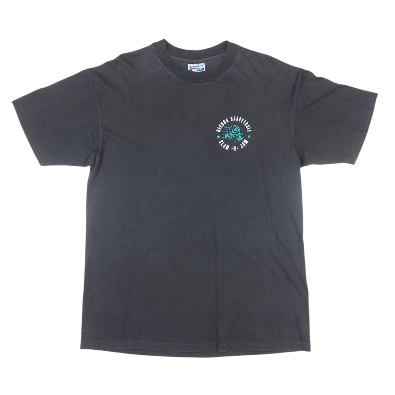 NBA × Reebok × Vintage Vintage 80s Team Reebok Slam N Jam Single-Stitch TEE Size US L / EU 52-54 / 3 - 2 Thumbnail