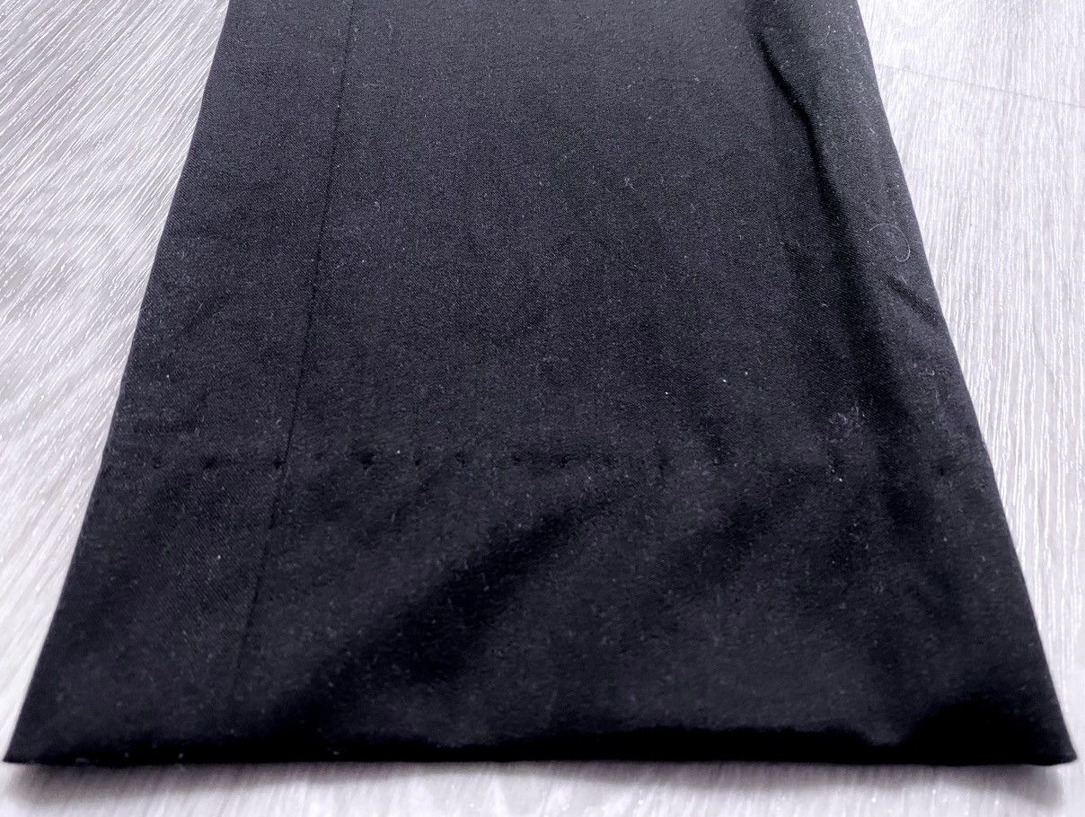 Givenchy Givenchy Uniformes Black Stretchy Cross Pants Trousers PE Size 28" / US 6 / IT 42 - 8 Thumbnail