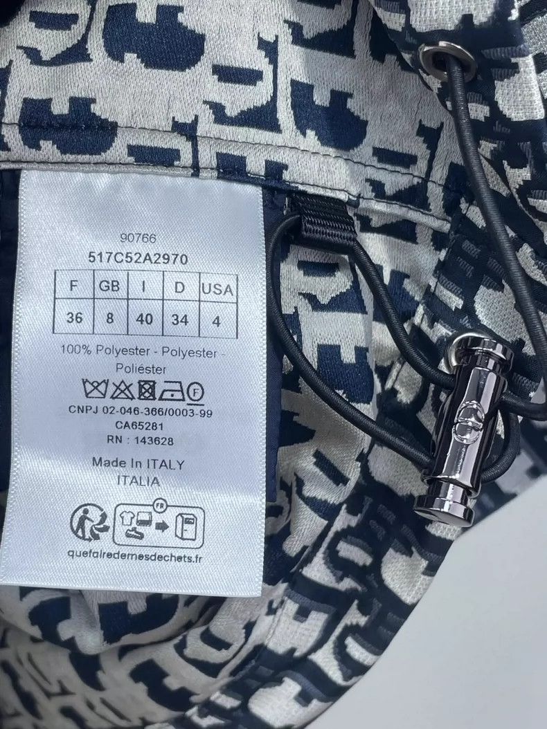 Dior Dior 25 Spring and Summer New Old Flower Lapel Short Sleeve Size XS / US 0-2 / IT 36-38 - 7 Thumbnail