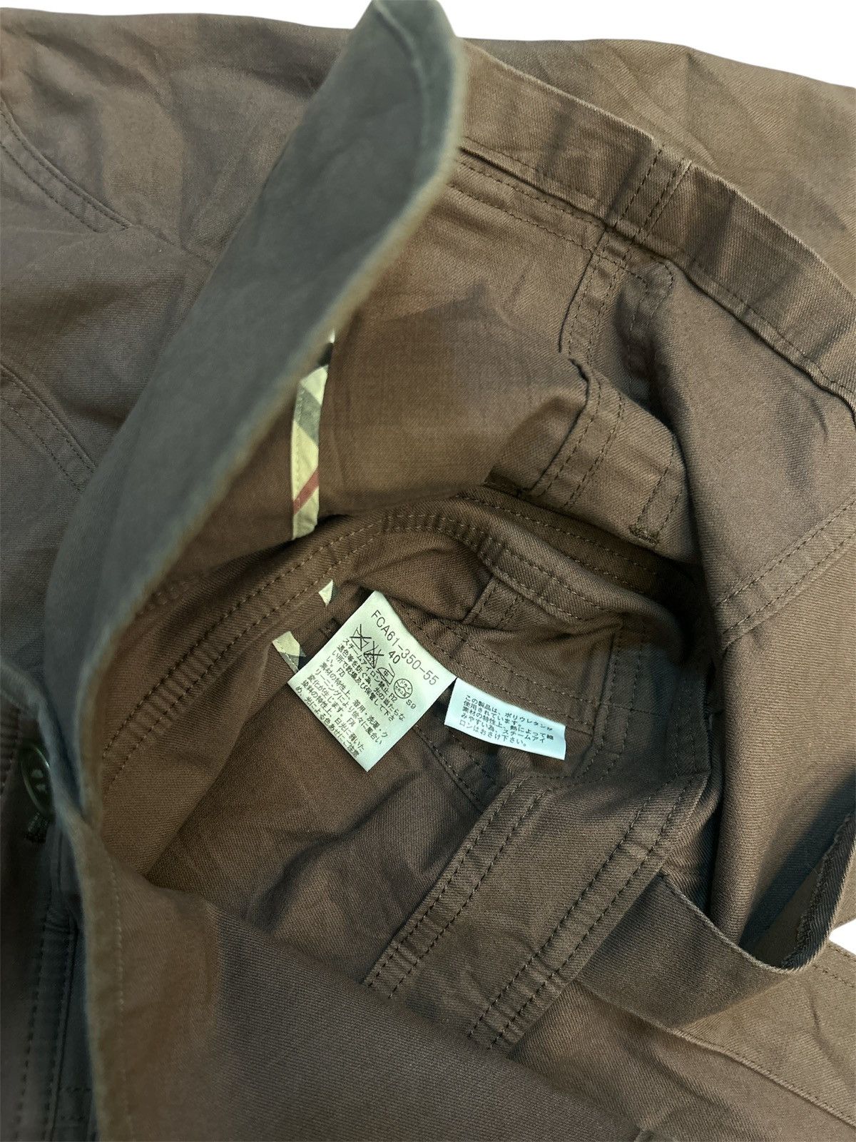 Burberry BURBERRY LONDON Nova Check Utility Field Jacket Brown Size US M / EU 48-50 / 2 - 6 Thumbnail