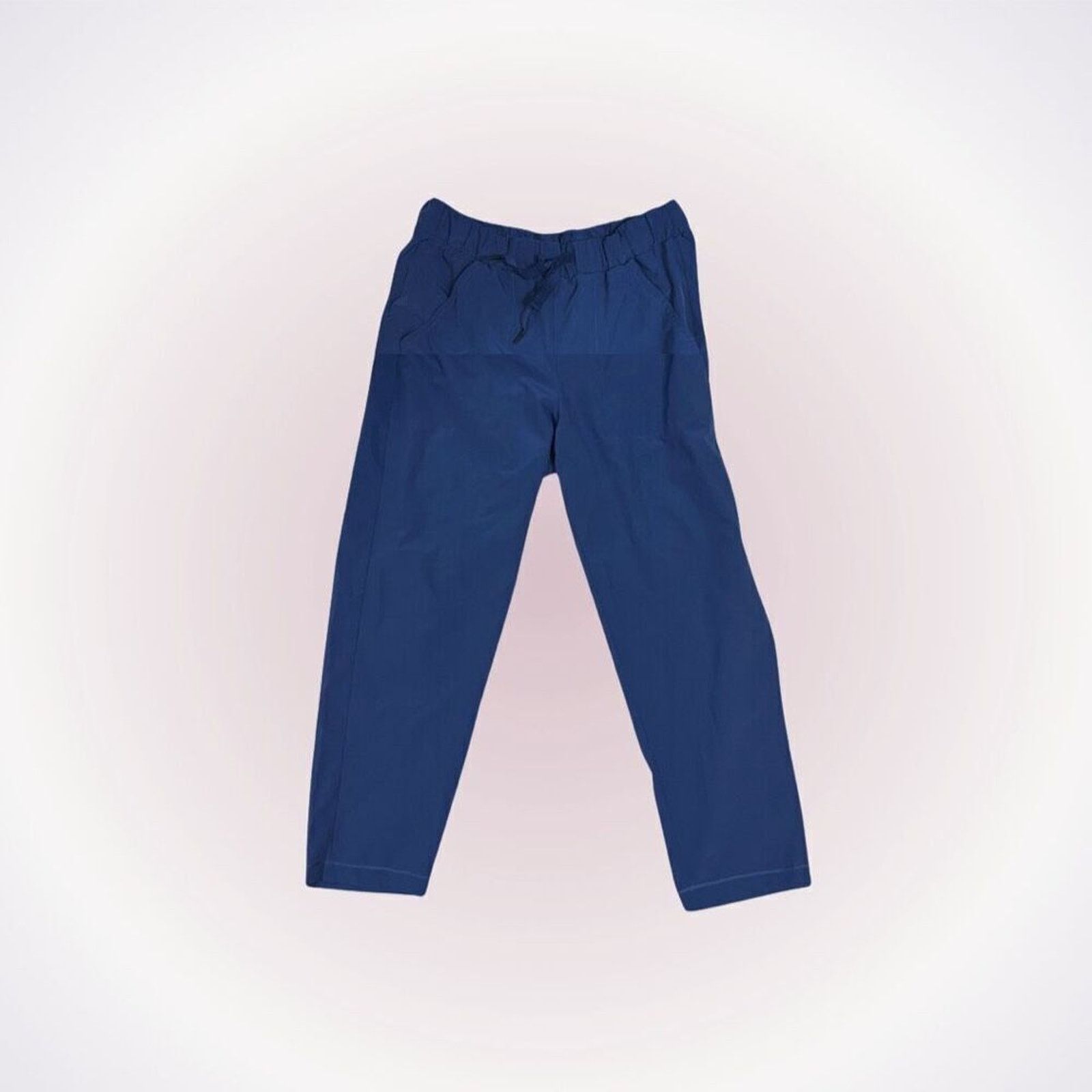 Under Armour Under Armour Blue Drawstring Straight Leg Pants | Sz M Size 30" / US 8 / IT 44 - 1 Thumbnail