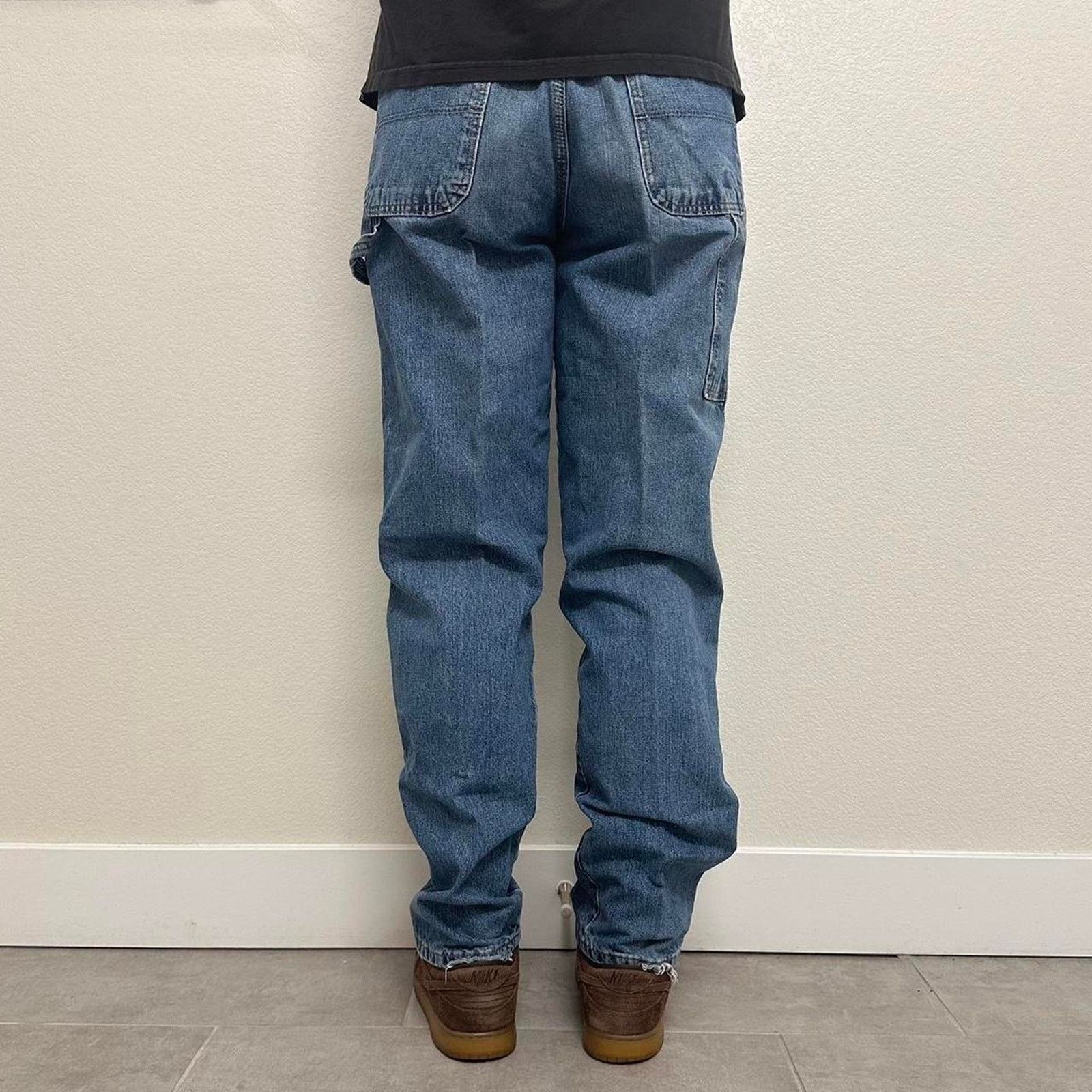 Vintage Vintage blue painter carpenter jeans Size US 32 / EU 48 - 4 Thumbnail